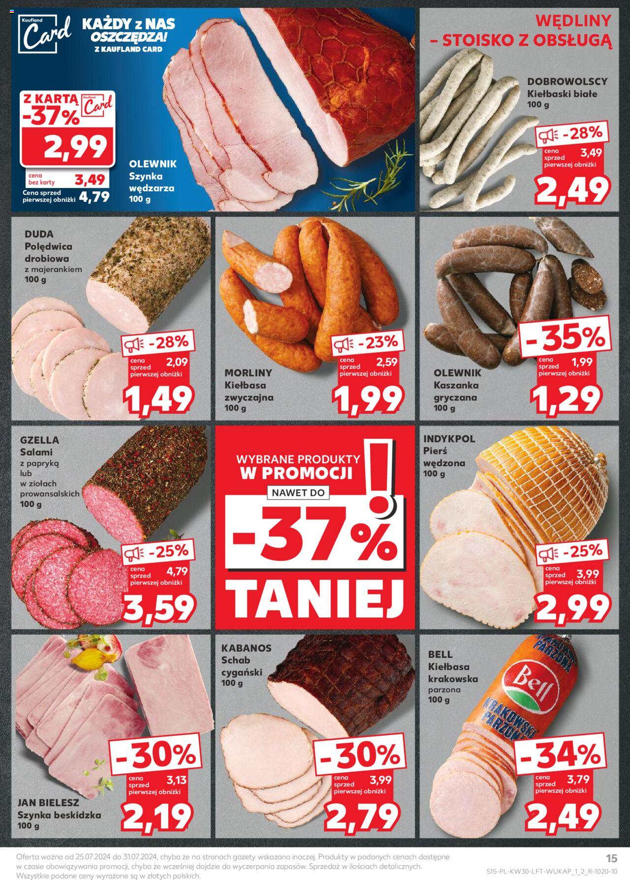 KAUFLAND gazetka ważna od 25.07.2024 do 31.07.2024 strona 15