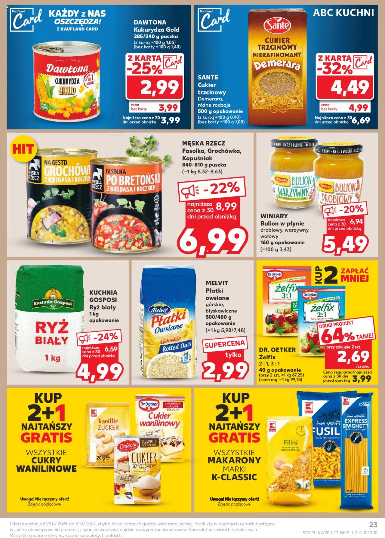 KAUFLAND gazetka ważna od 25.07.2024 do 31.07.2024 strona 23
