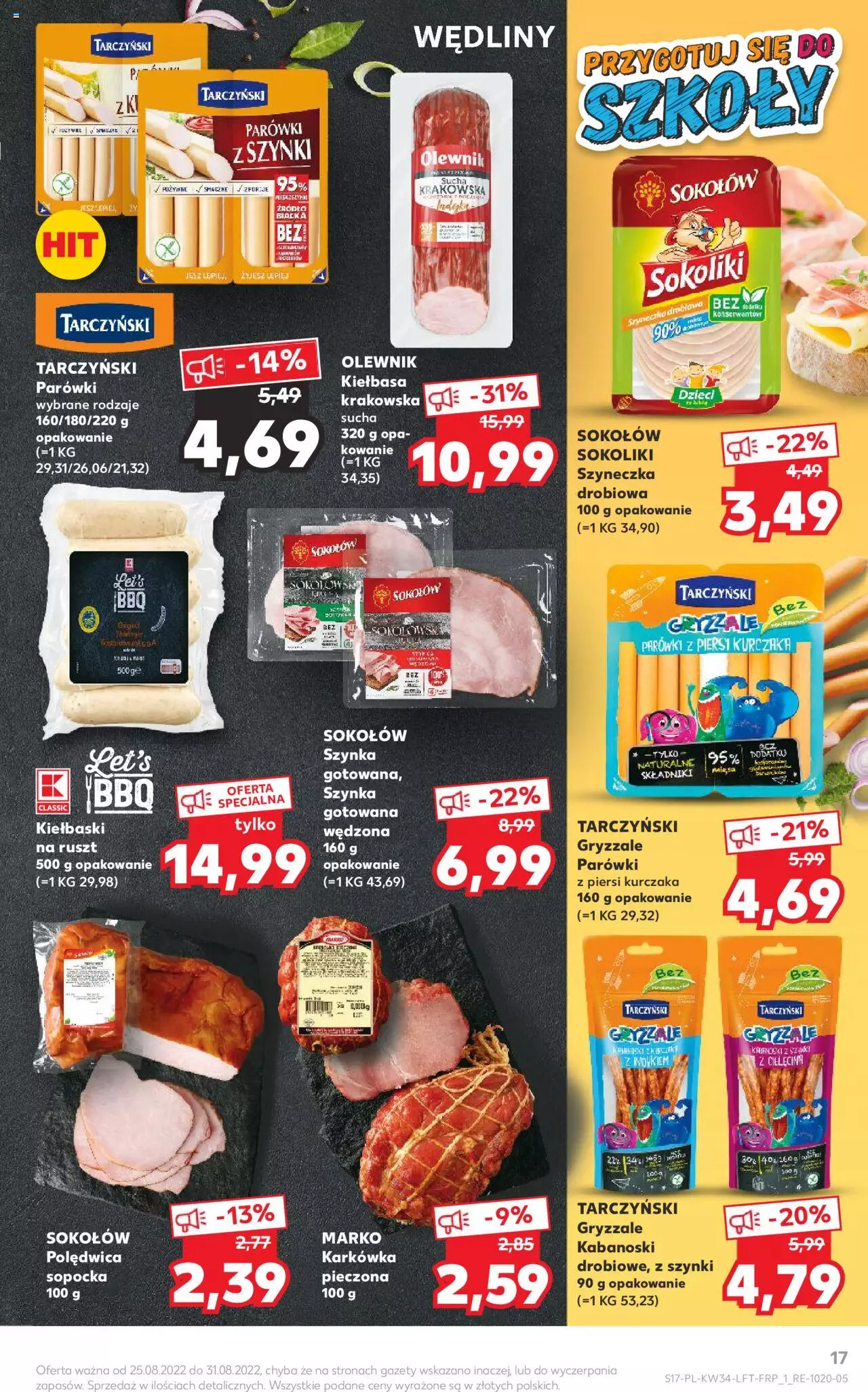 Kaufland gazetka ważna od 25.08.2022 do 31.08.2022 strona 17