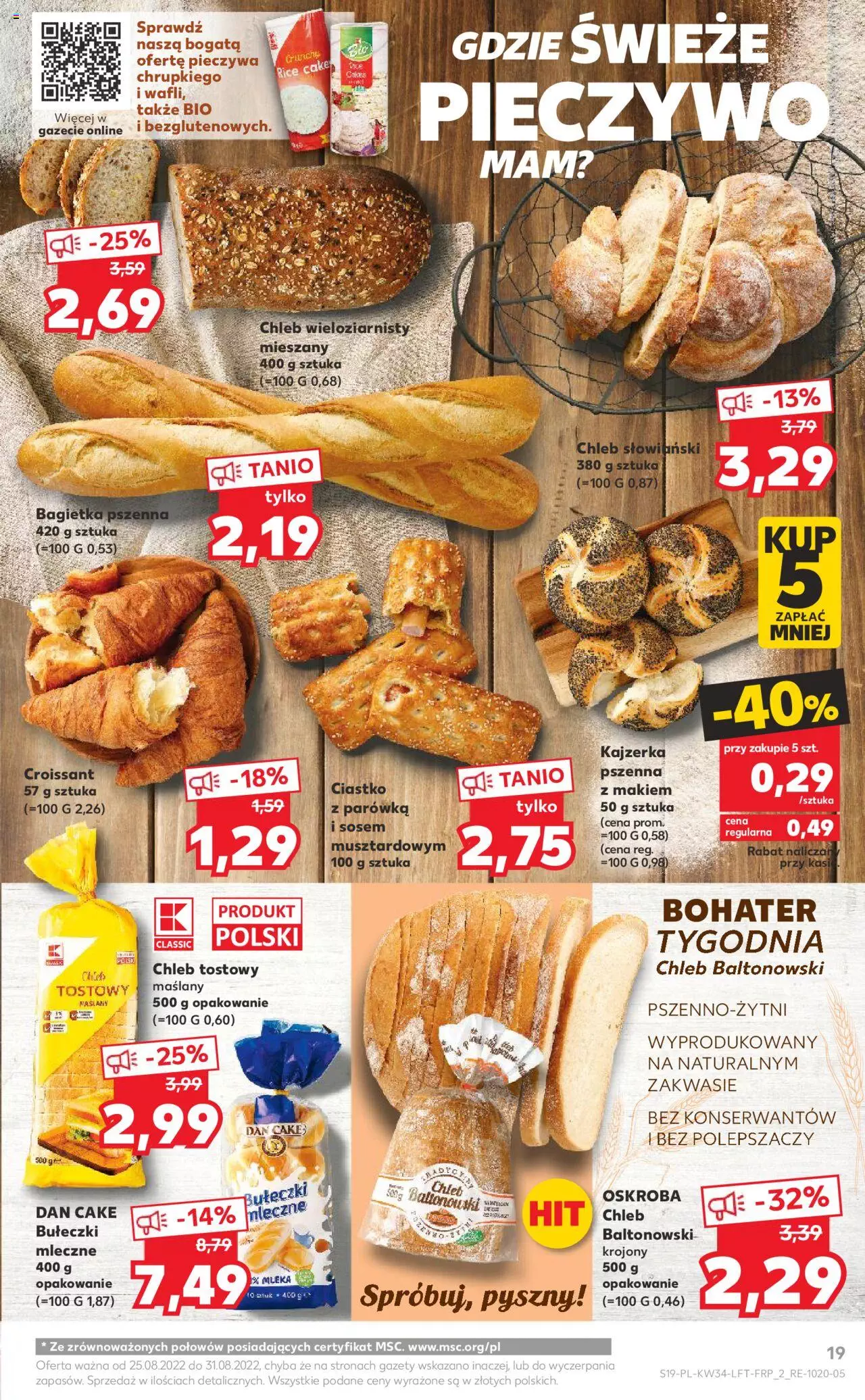 Kaufland gazetka ważna od 25.08.2022 do 31.08.2022 strona 19