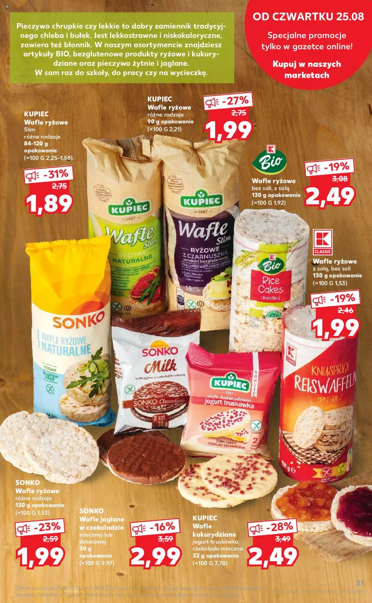 Kaufland gazetka ważna od 25.08.2022 do 31.08.2022 strona 21