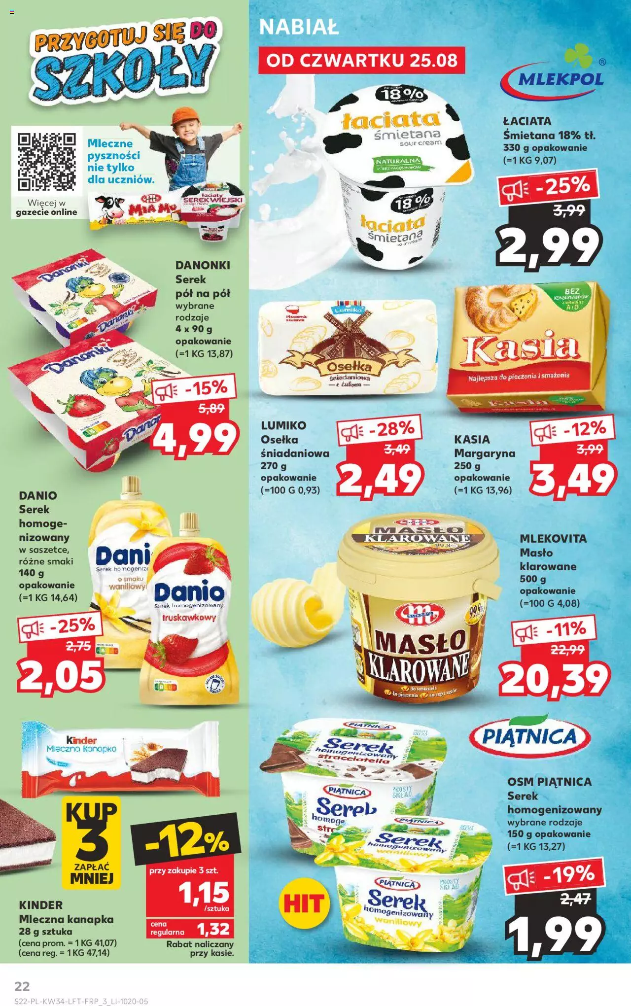 Kaufland gazetka ważna od 25.08.2022 do 31.08.2022 strona 22