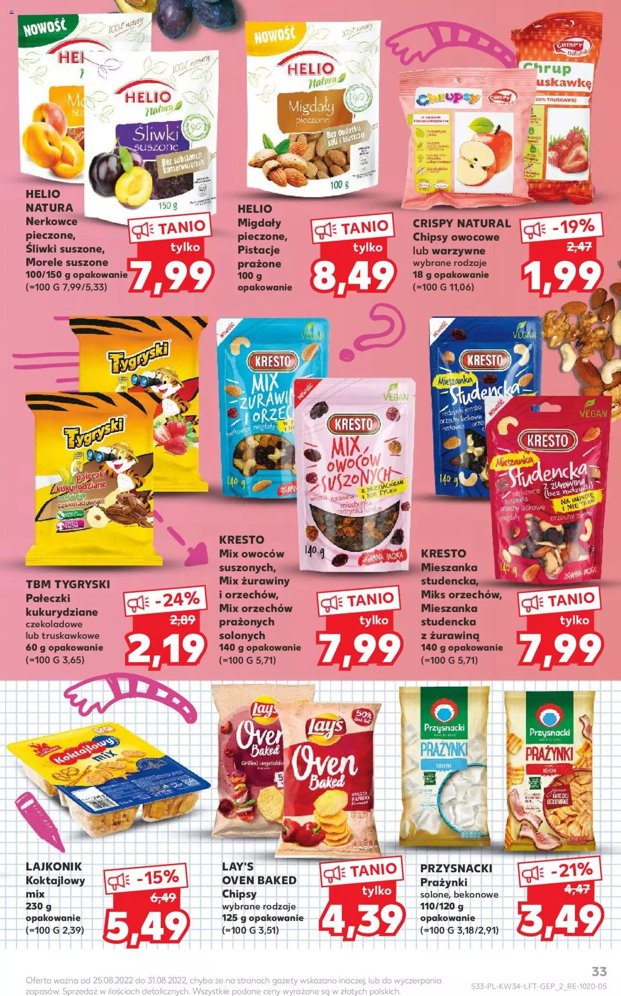 Kaufland gazetka ważna od 25.08.2022 do 31.08.2022 strona 33