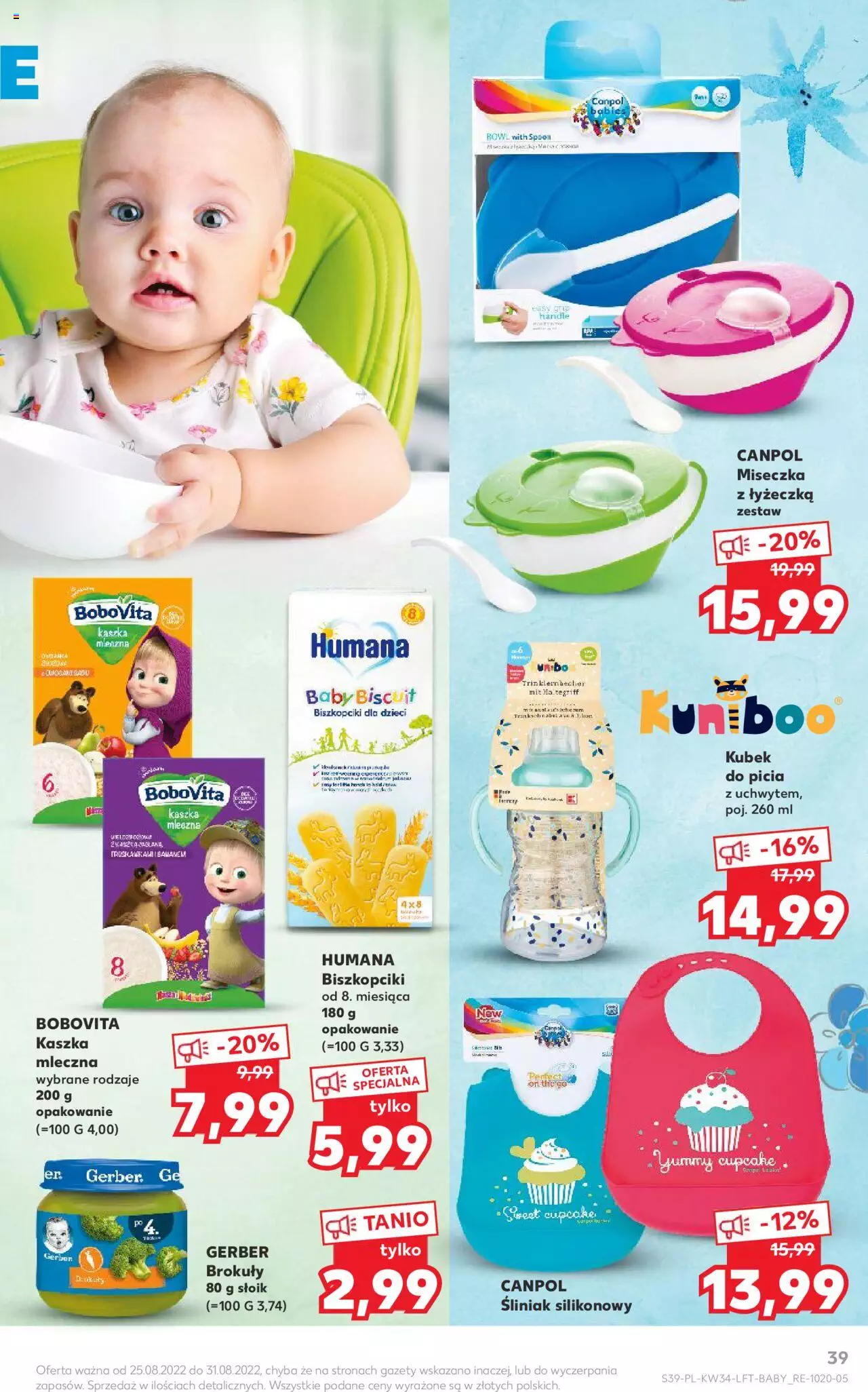 Kaufland gazetka ważna od 25.08.2022 do 31.08.2022 strona 39