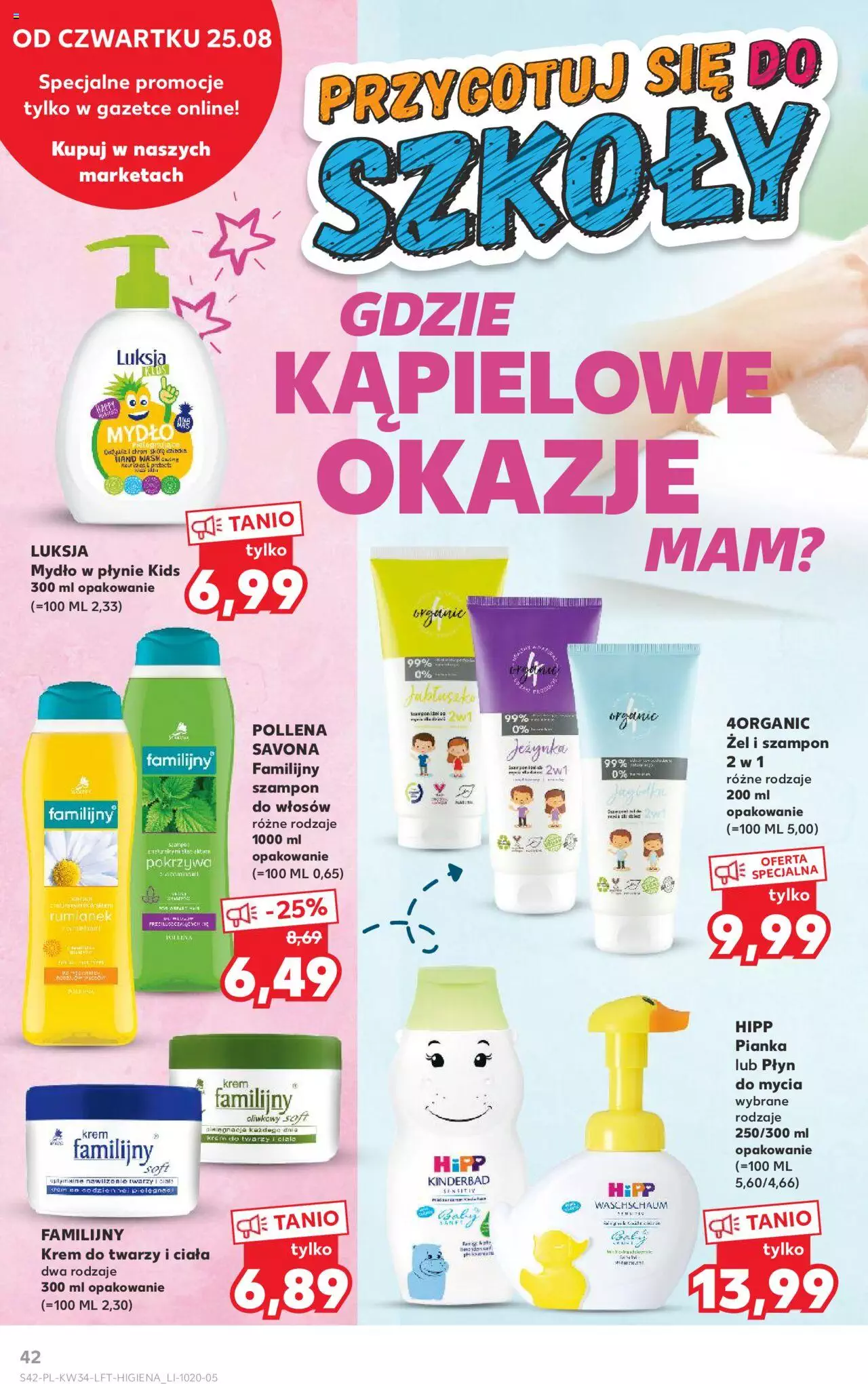 Kaufland gazetka ważna od 25.08.2022 do 31.08.2022 strona 42