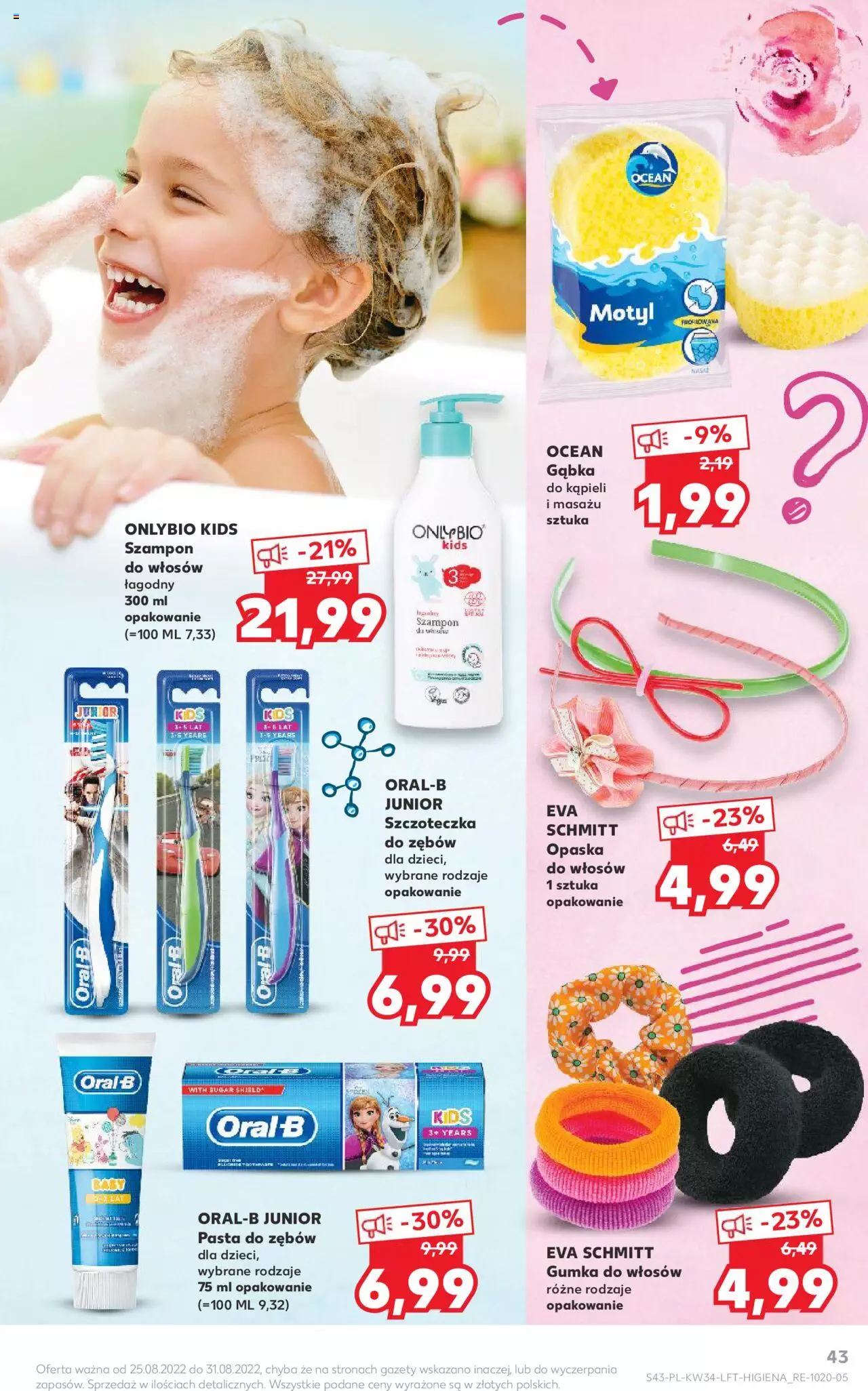 Kaufland gazetka ważna od 25.08.2022 do 31.08.2022 strona 43