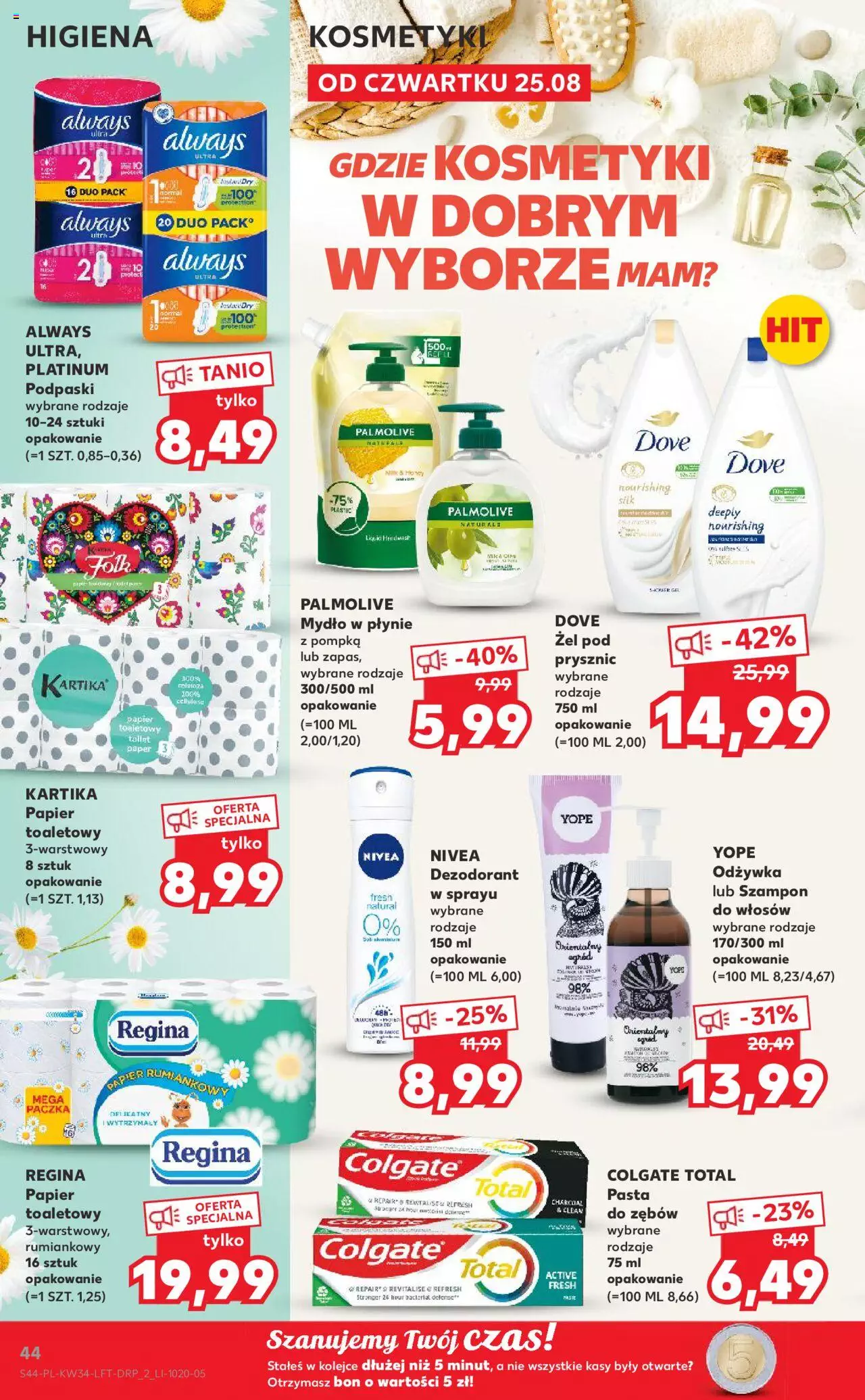 Kaufland gazetka ważna od 25.08.2022 do 31.08.2022 strona 44