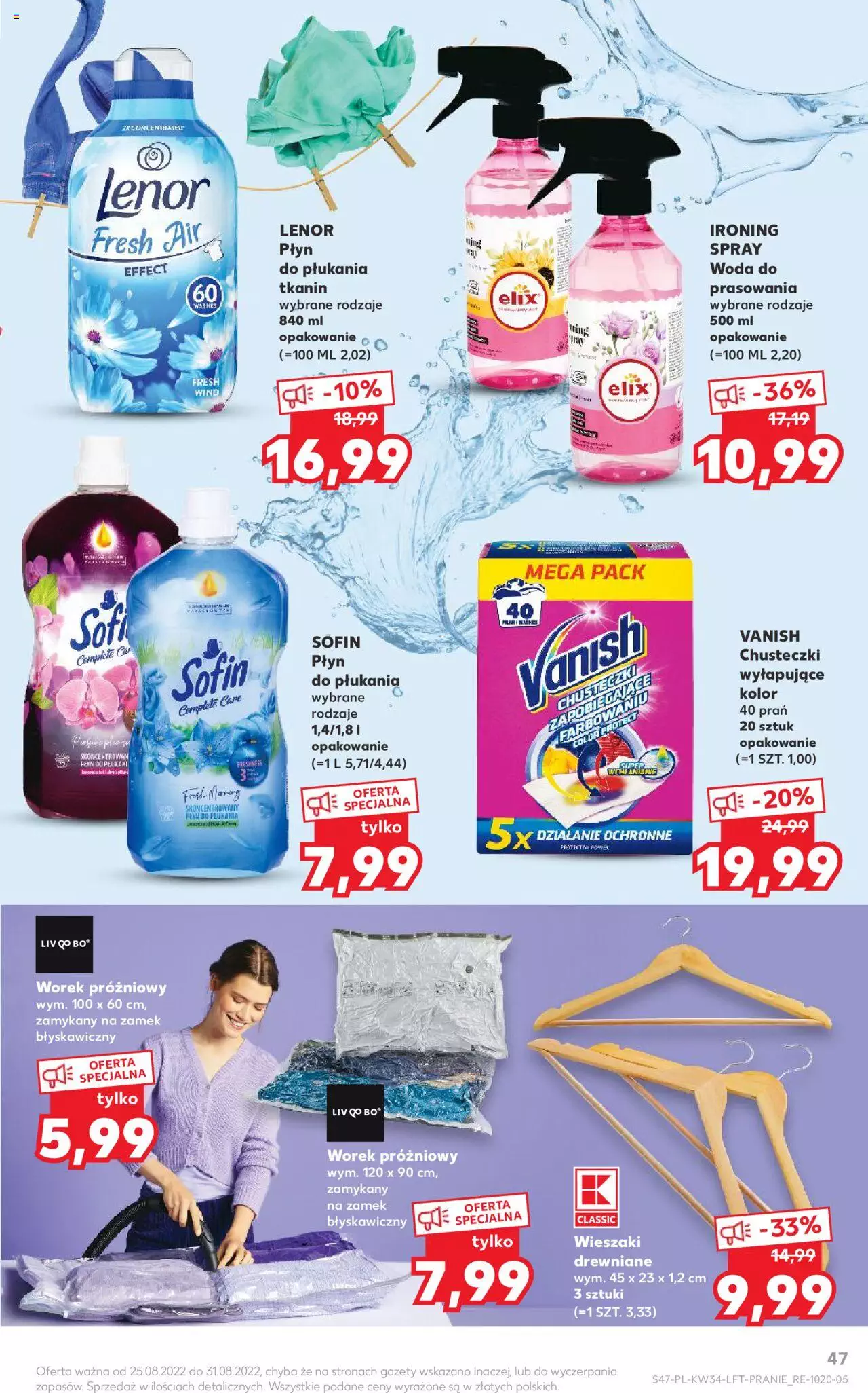 Kaufland gazetka ważna od 25.08.2022 do 31.08.2022 strona 47