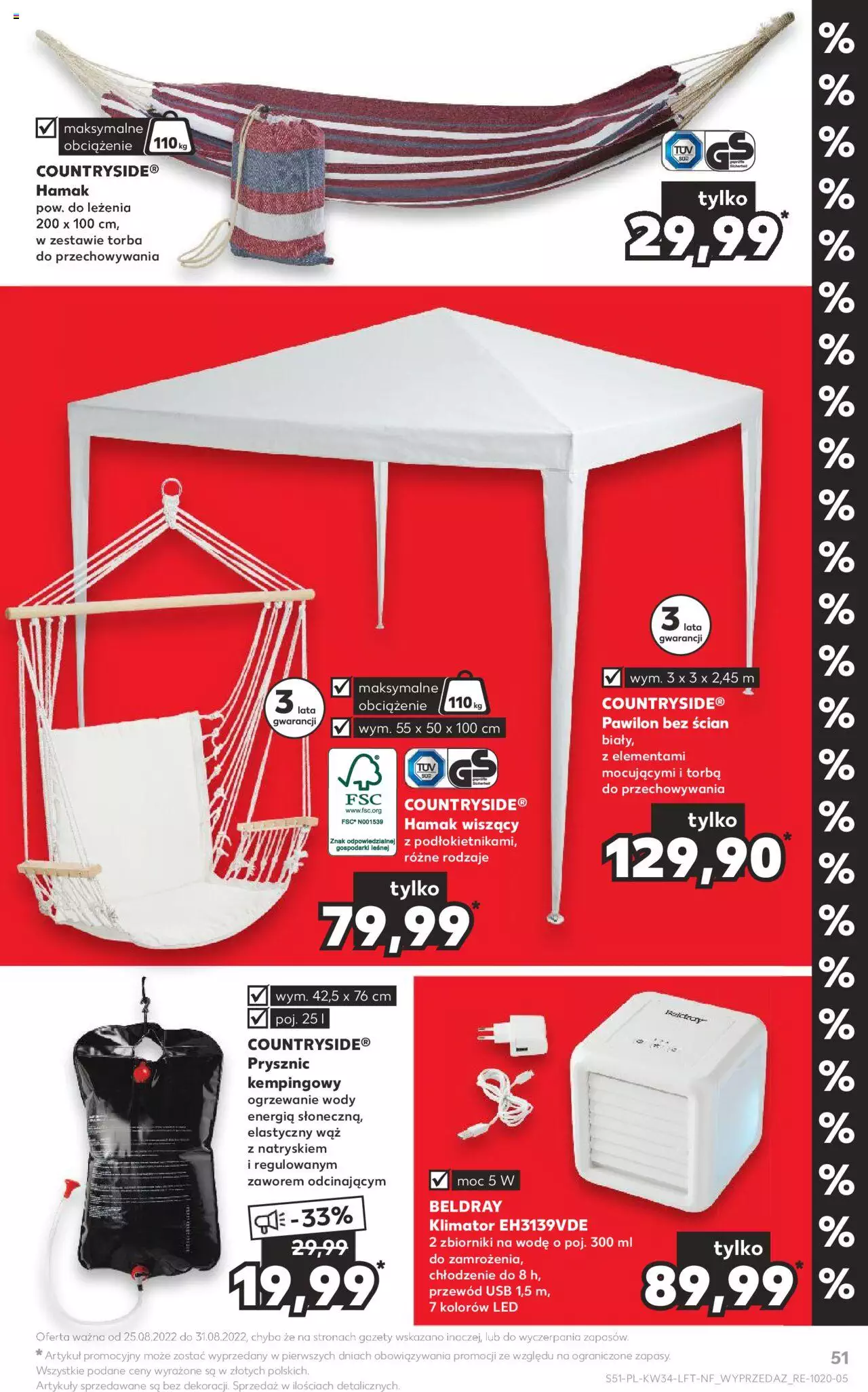 Kaufland gazetka ważna od 25.08.2022 do 31.08.2022 strona 51