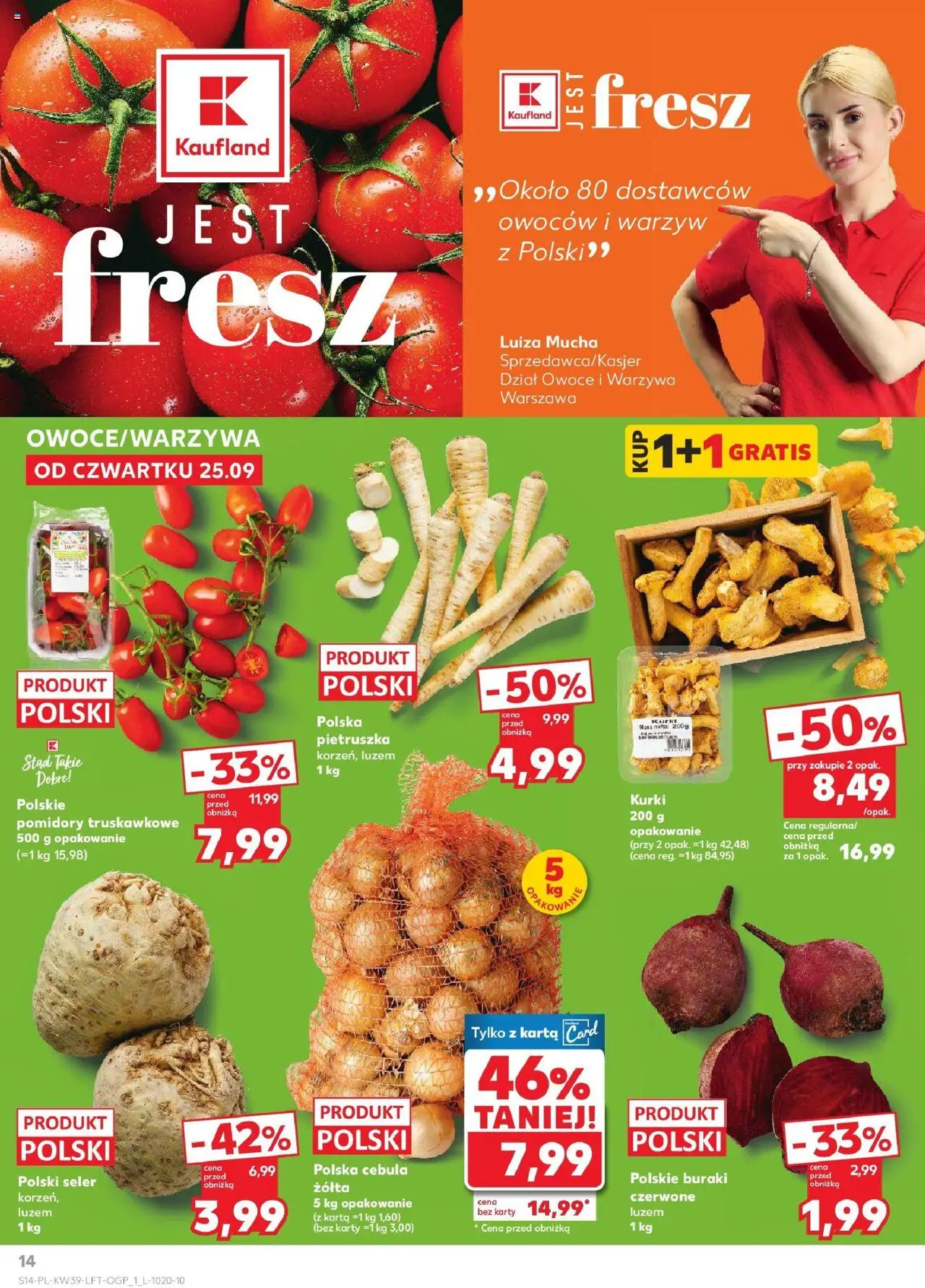 KAUFLAND gazetka ważna od 25.09.2025 do 01.10.2025 strona 14