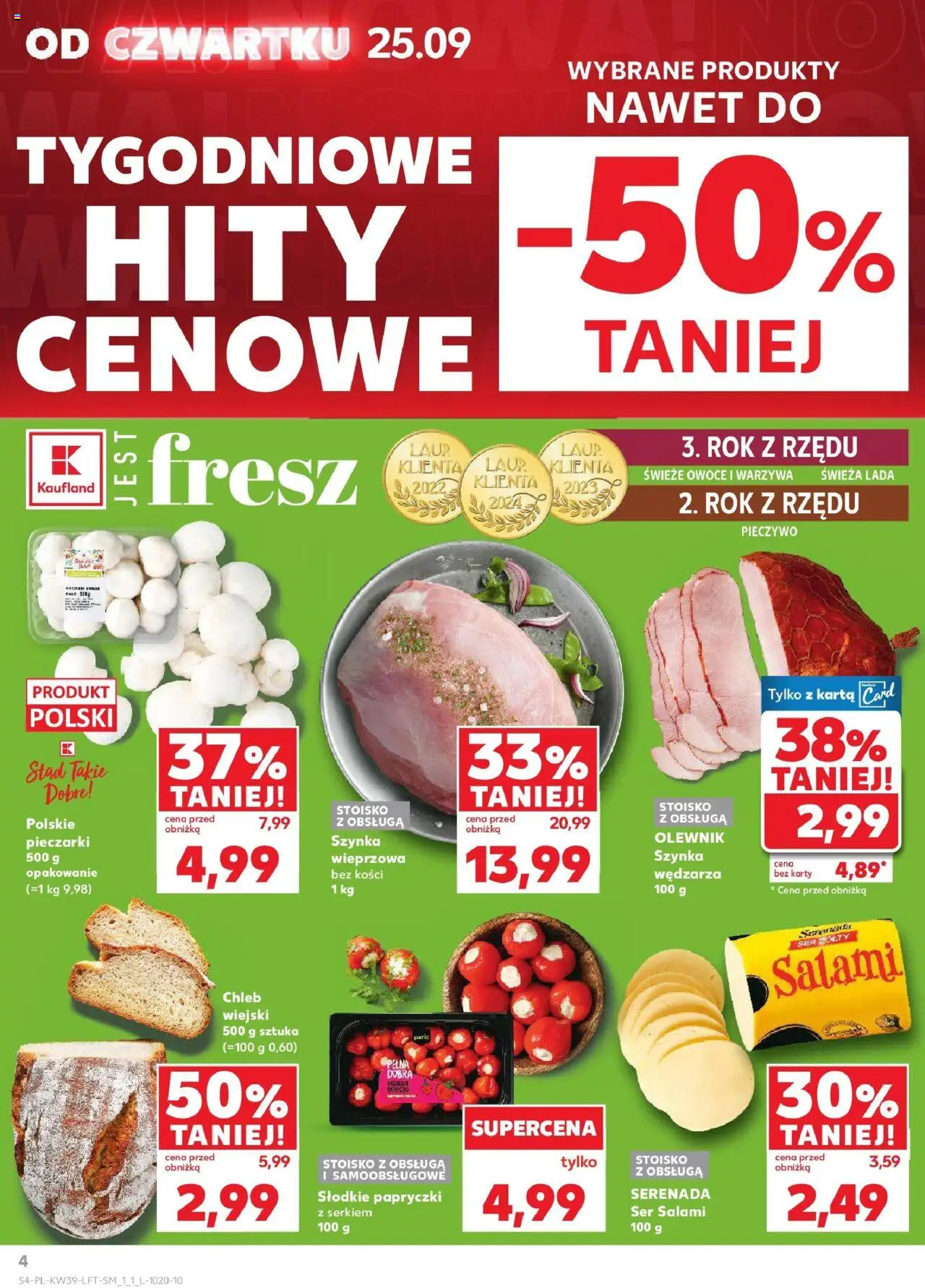 KAUFLAND gazetka ważna od 25.09.2025 do 01.10.2025 strona 4