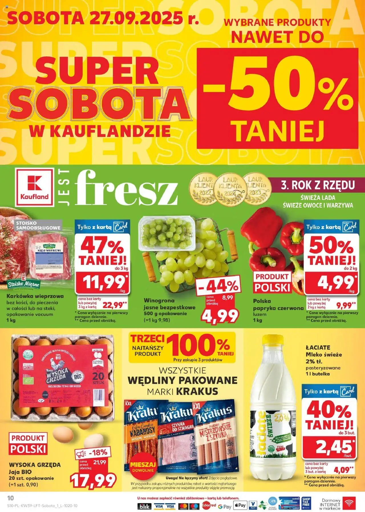 KAUFLAND gazetka ważna od 25.09.2025 do 01.10.2025 strona 10