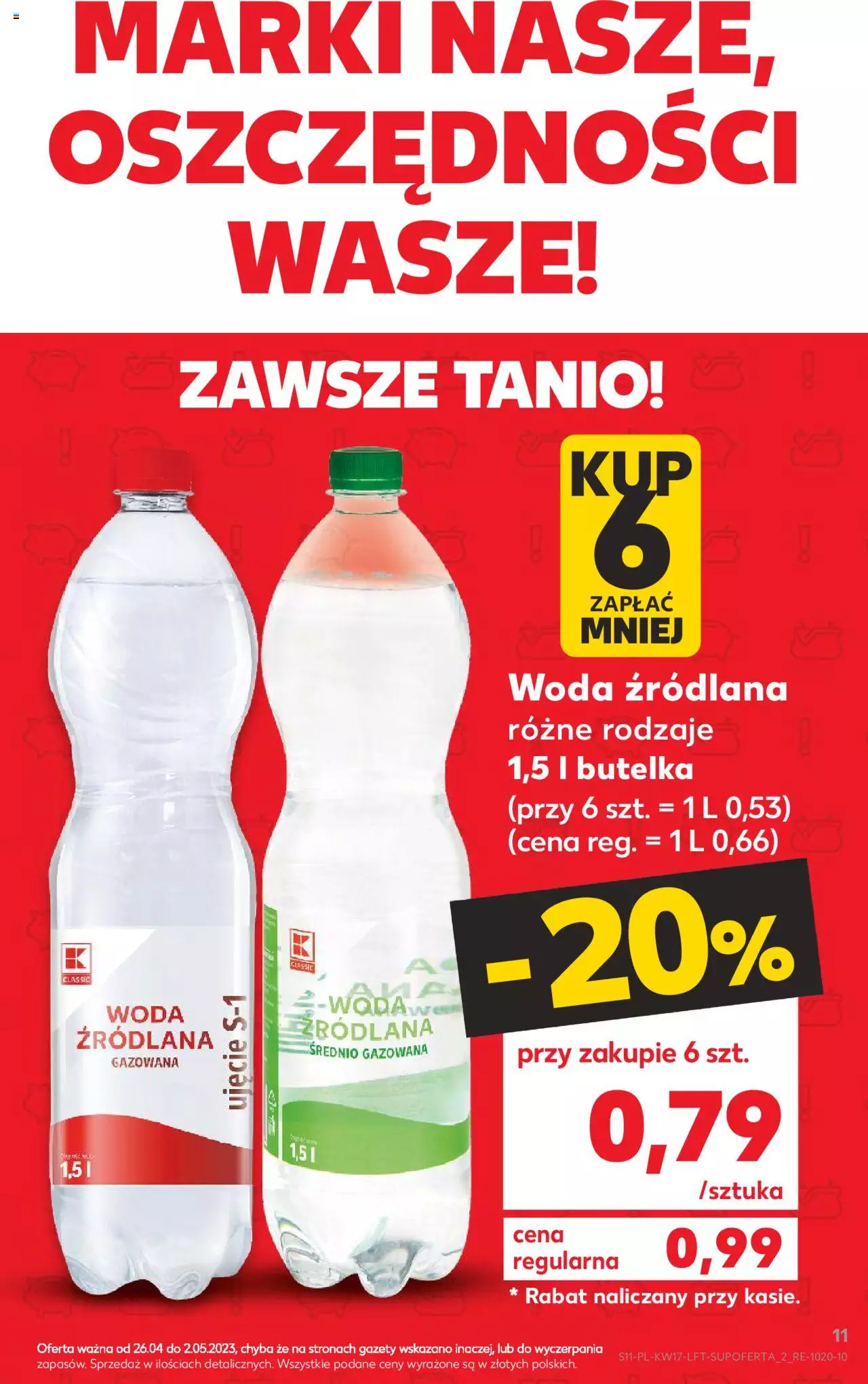 KAUFLAND gazetka ważna od  26.04.2023 do 02.05.2023 strona 11