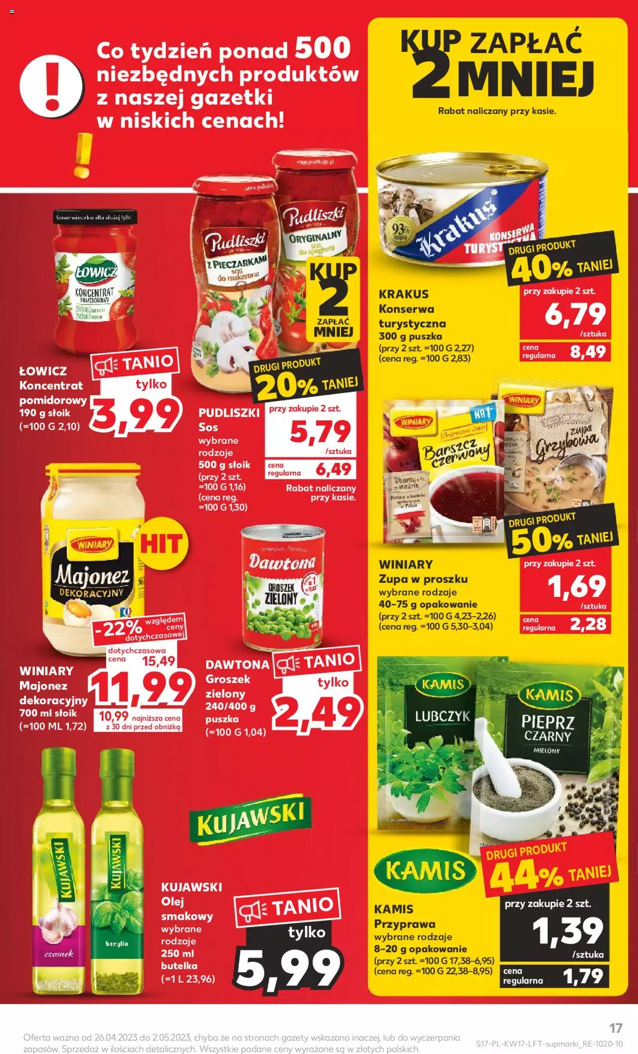 KAUFLAND gazetka ważna od  26.04.2023 do 02.05.2023 strona 17