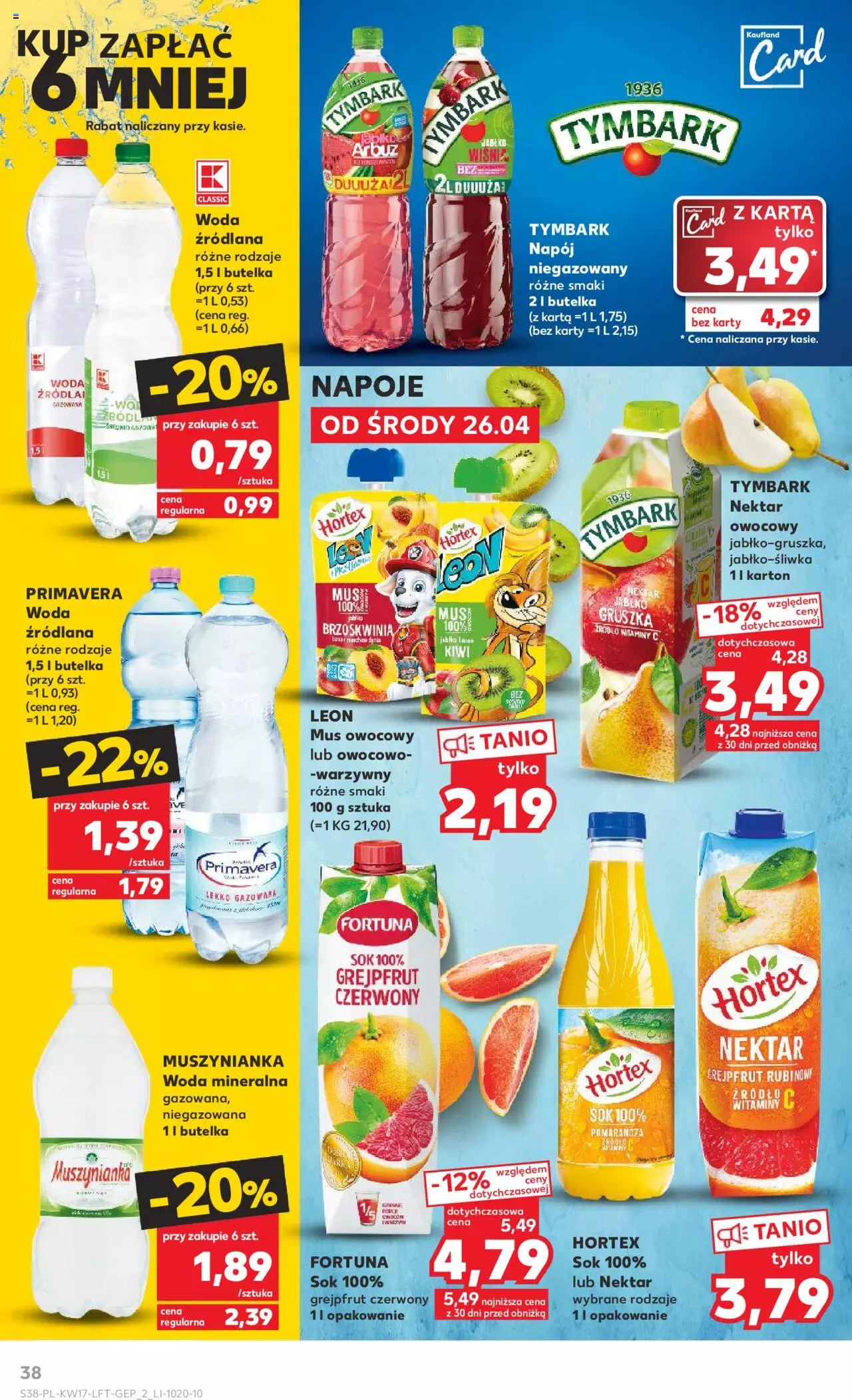 KAUFLAND gazetka ważna od  26.04.2023 do 02.05.2023 strona 38