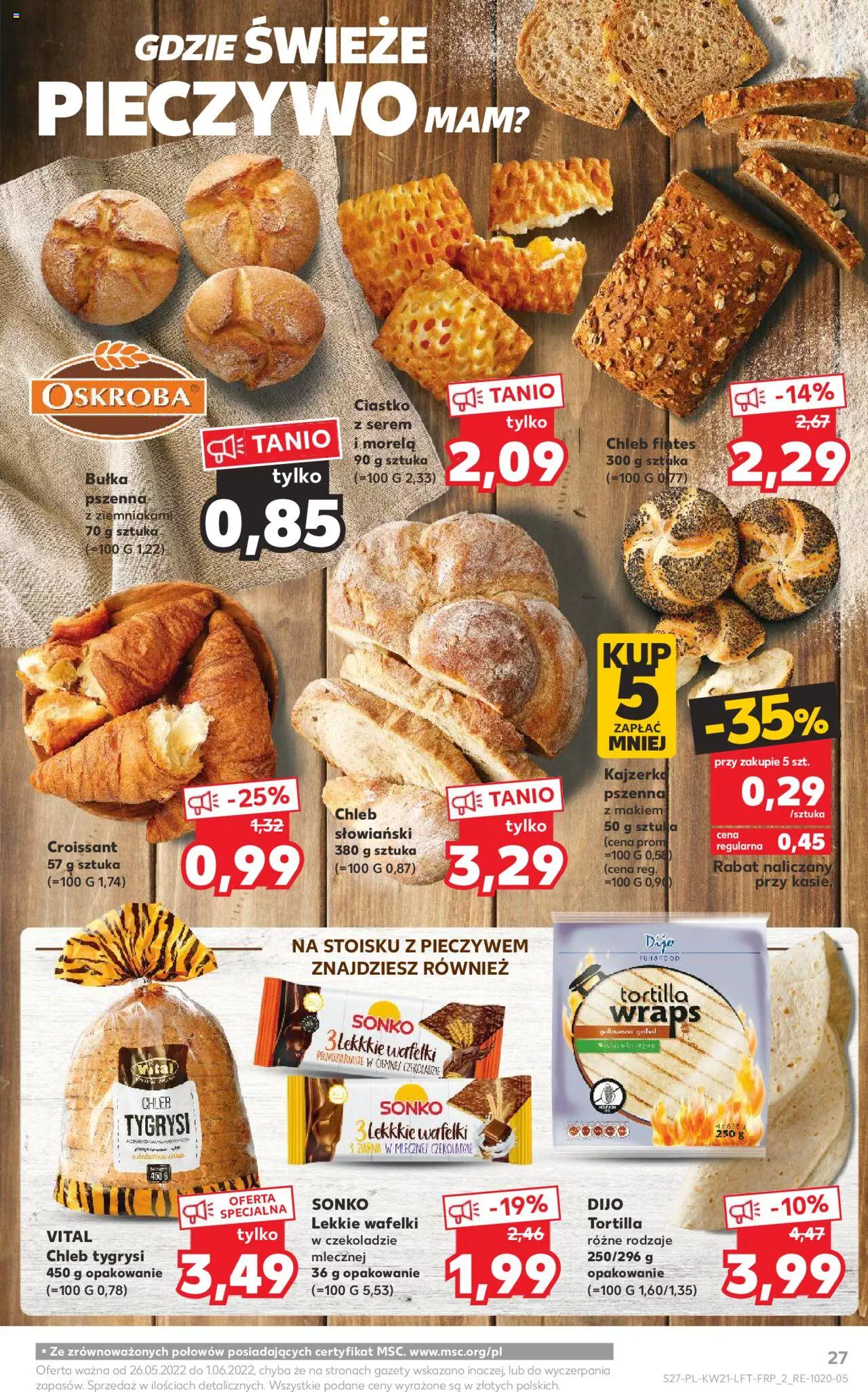 Kaufland gazetka ważna od 26.05.2022 do 01.06.2022 strona 27