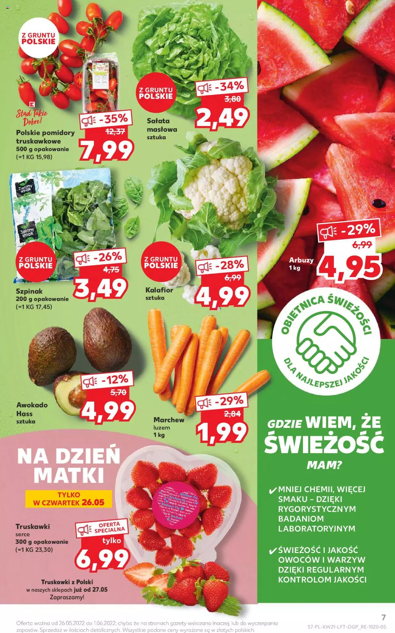 Kaufland gazetka ważna od 26.05.2022 do 01.06.2022 strona 7