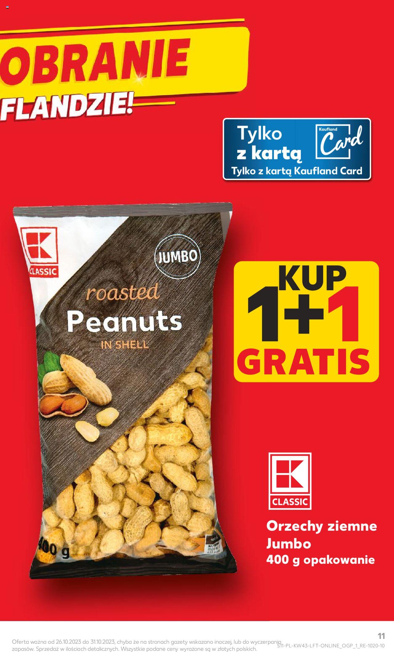 KAUFLAND gazetka ważna od 26.10.2023 do31.10.2023 strona 11