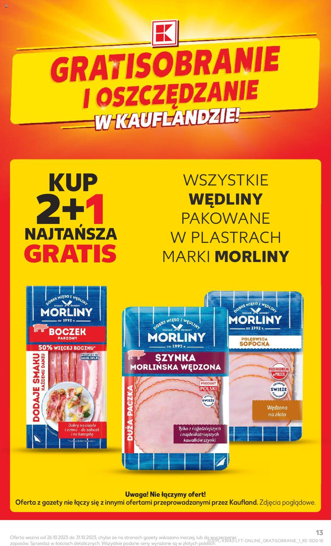 KAUFLAND gazetka ważna od 26.10.2023 do31.10.2023 strona 13