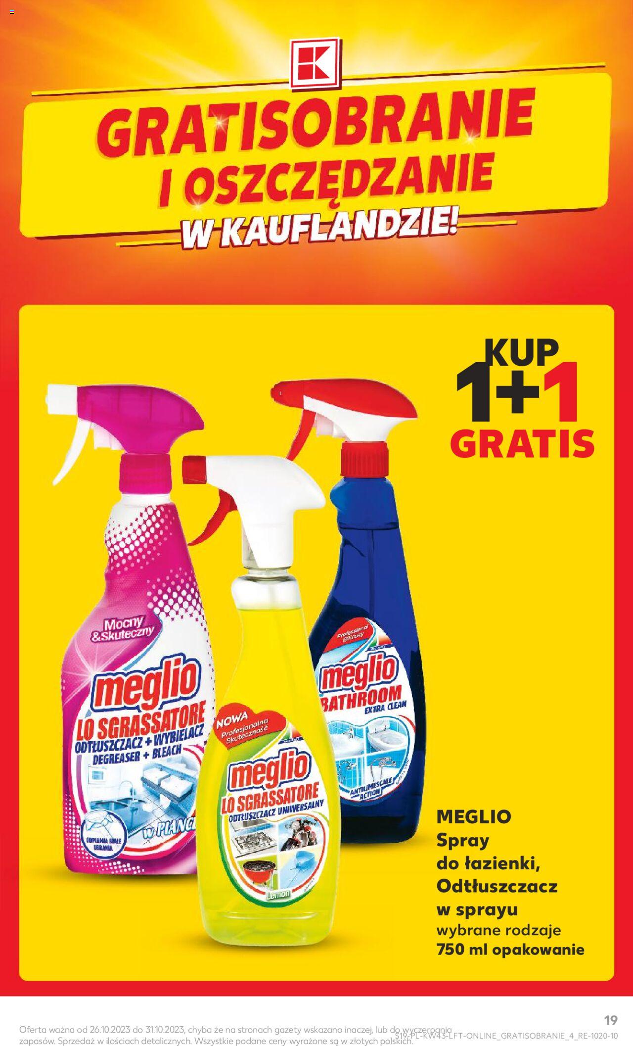 KAUFLAND gazetka ważna od 26.10.2023 do31.10.2023 strona 19