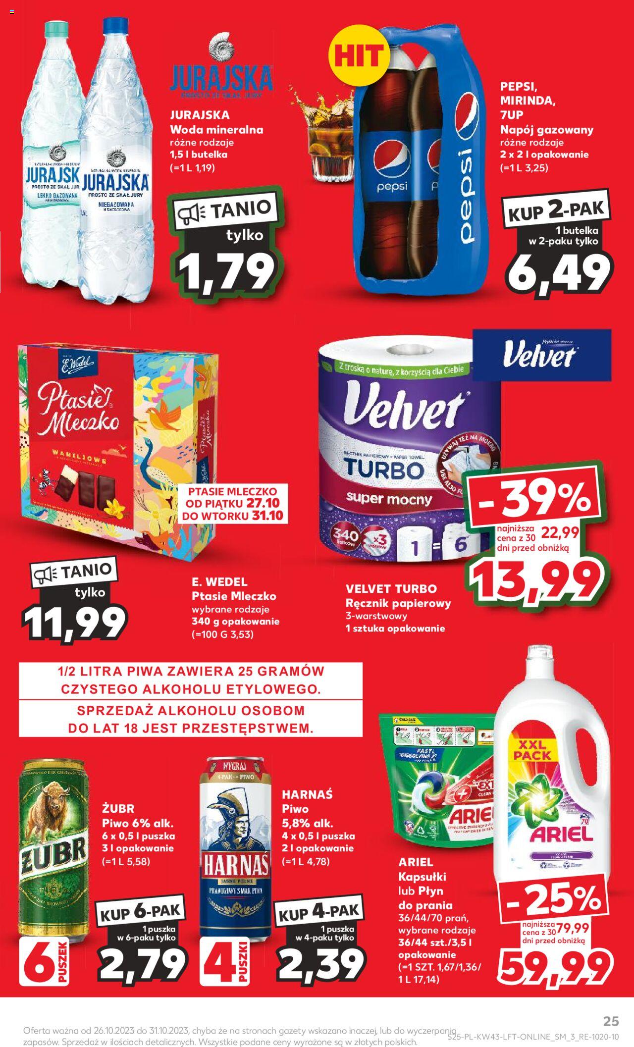 KAUFLAND gazetka ważna od 26.10.2023 do31.10.2023 strona 25