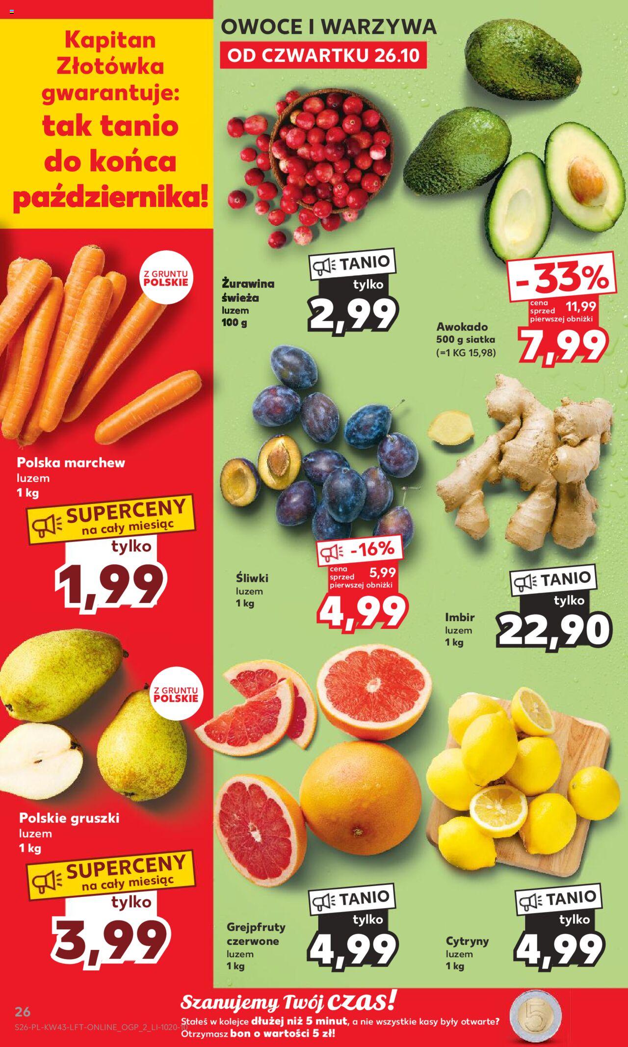 KAUFLAND gazetka ważna od 26.10.2023 do31.10.2023 strona 26