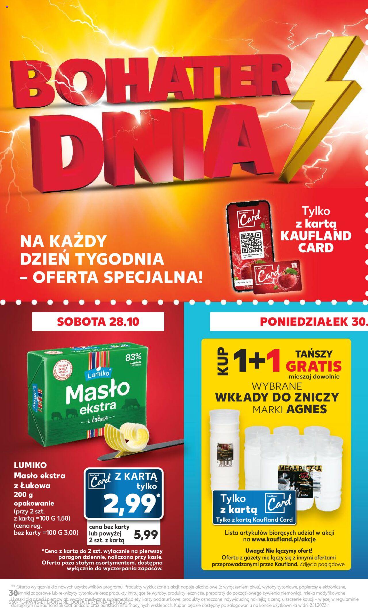 KAUFLAND gazetka ważna od 26.10.2023 do31.10.2023 strona 30