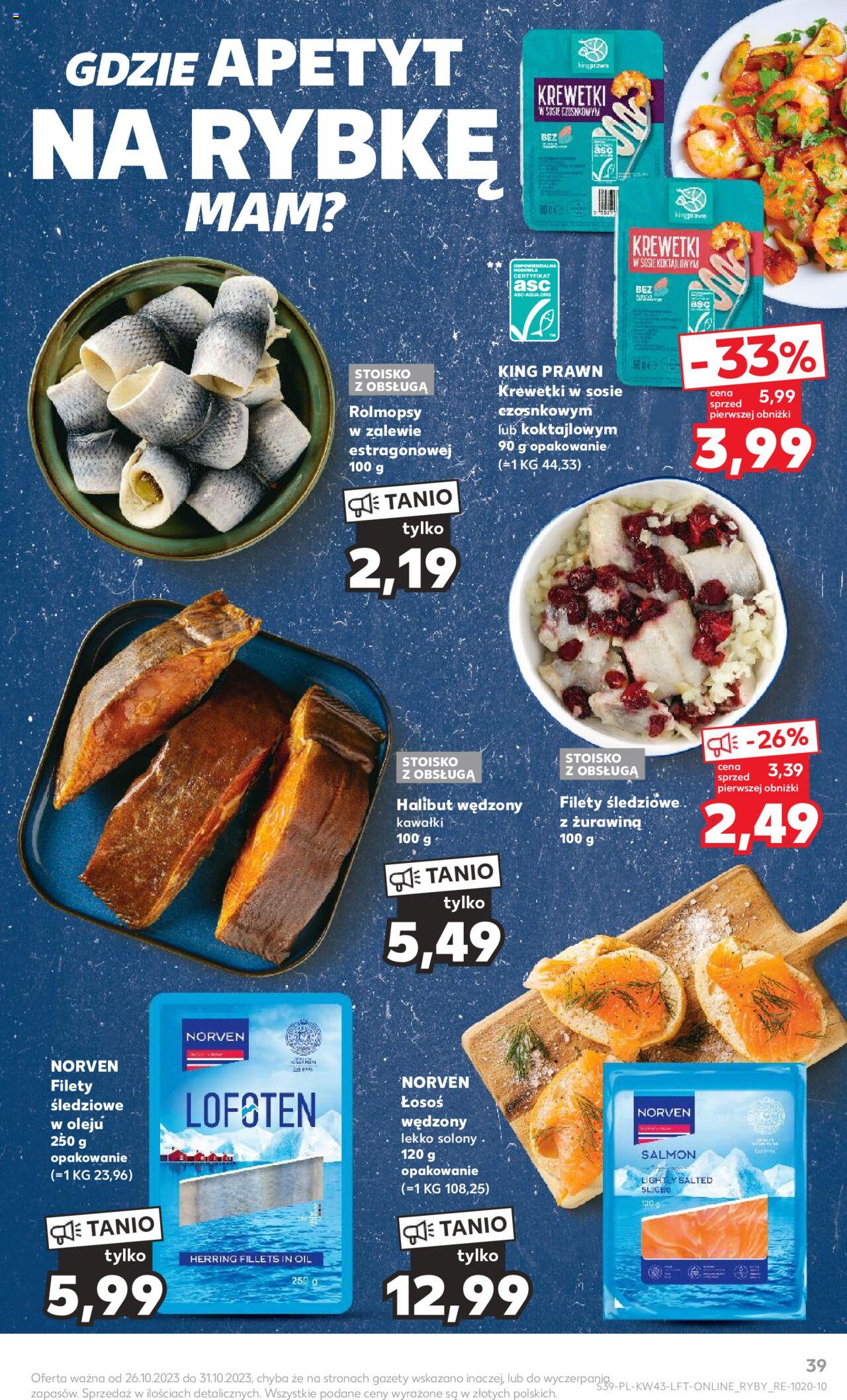 KAUFLAND gazetka ważna od 26.10.2023 do31.10.2023 strona 39