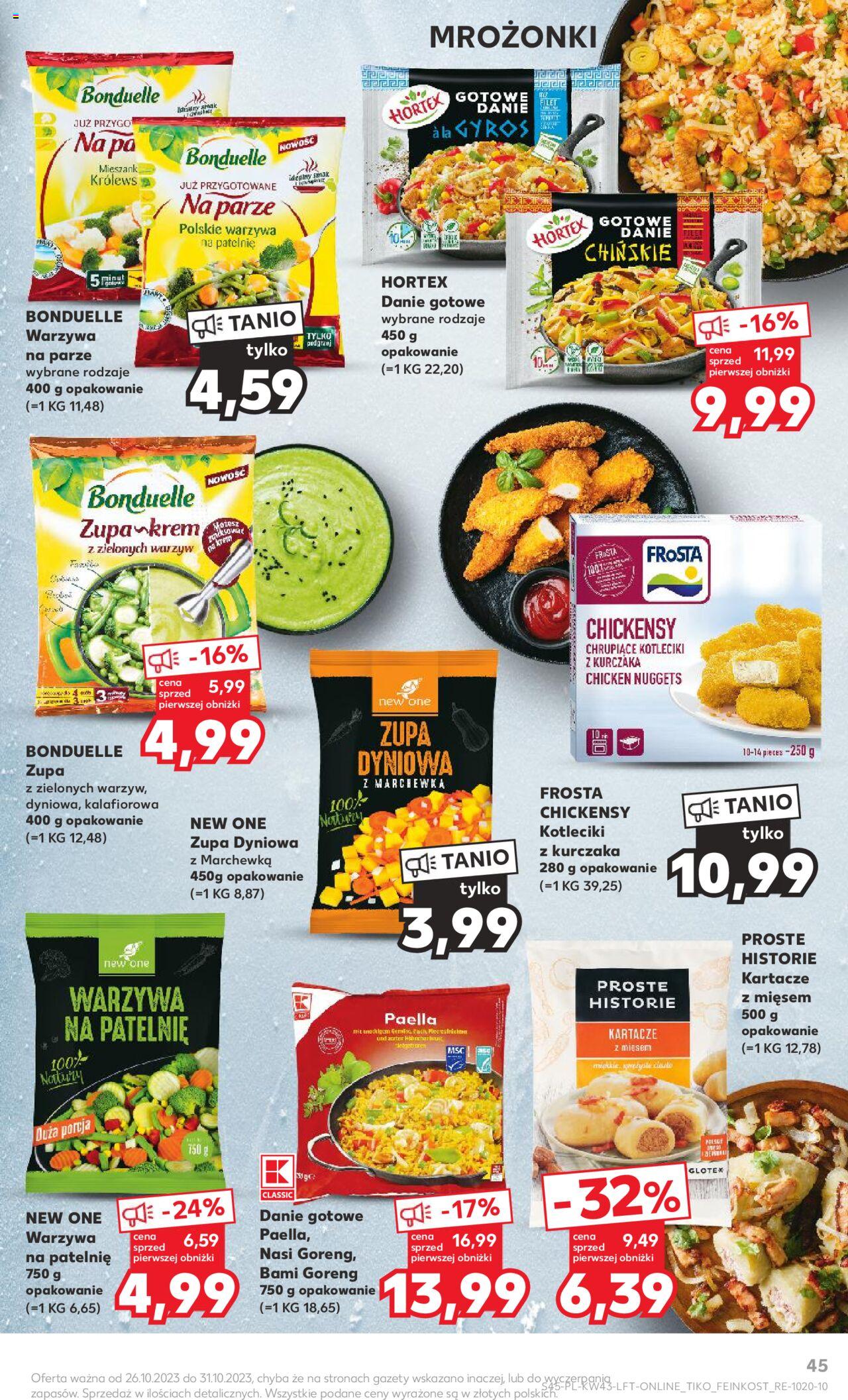 KAUFLAND gazetka ważna od 26.10.2023 do31.10.2023 strona 45