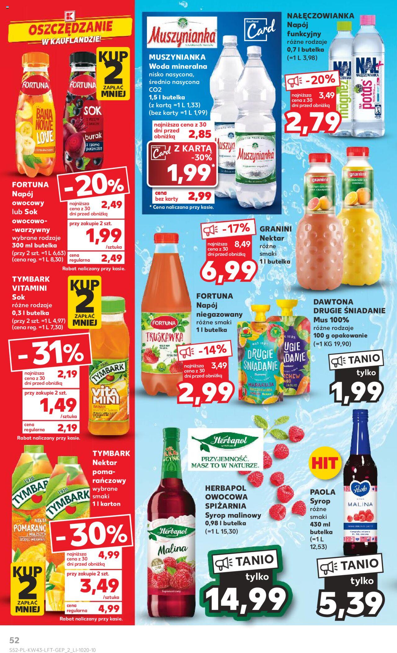 KAUFLAND gazetka ważna od 26.10.2023 do31.10.2023 strona 52