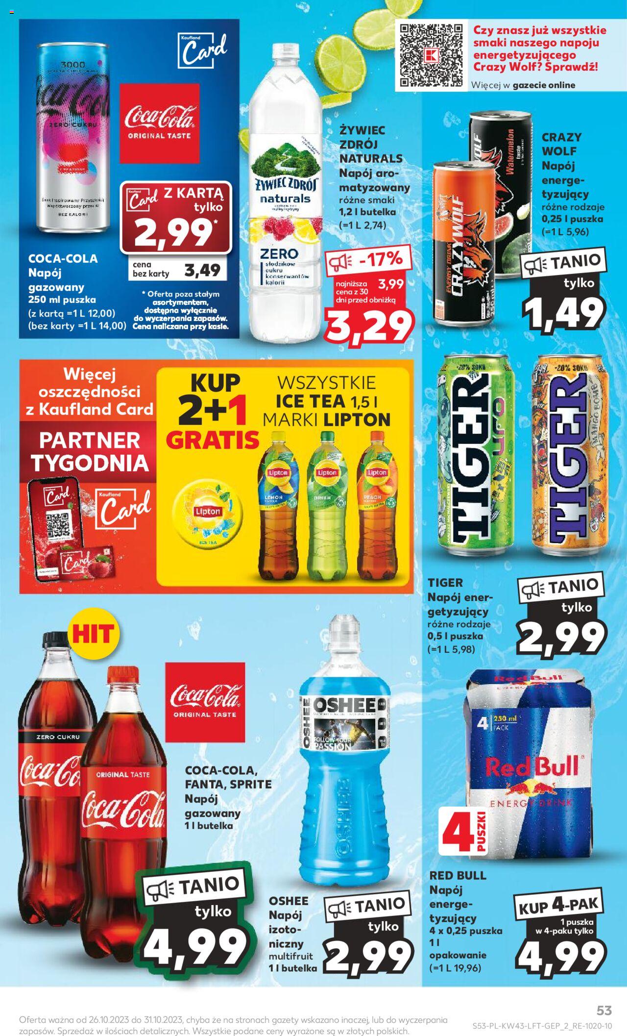 KAUFLAND gazetka ważna od 26.10.2023 do31.10.2023 strona 53