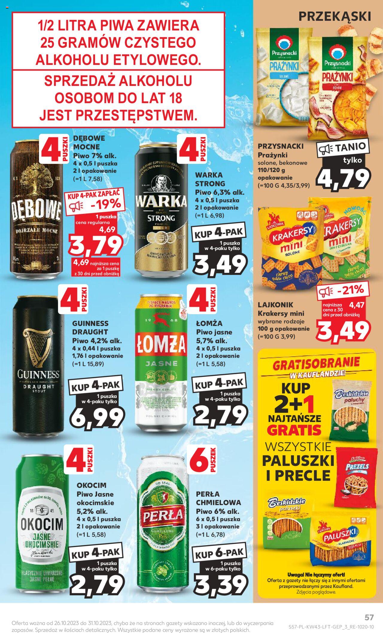 KAUFLAND gazetka ważna od 26.10.2023 do31.10.2023 strona 57