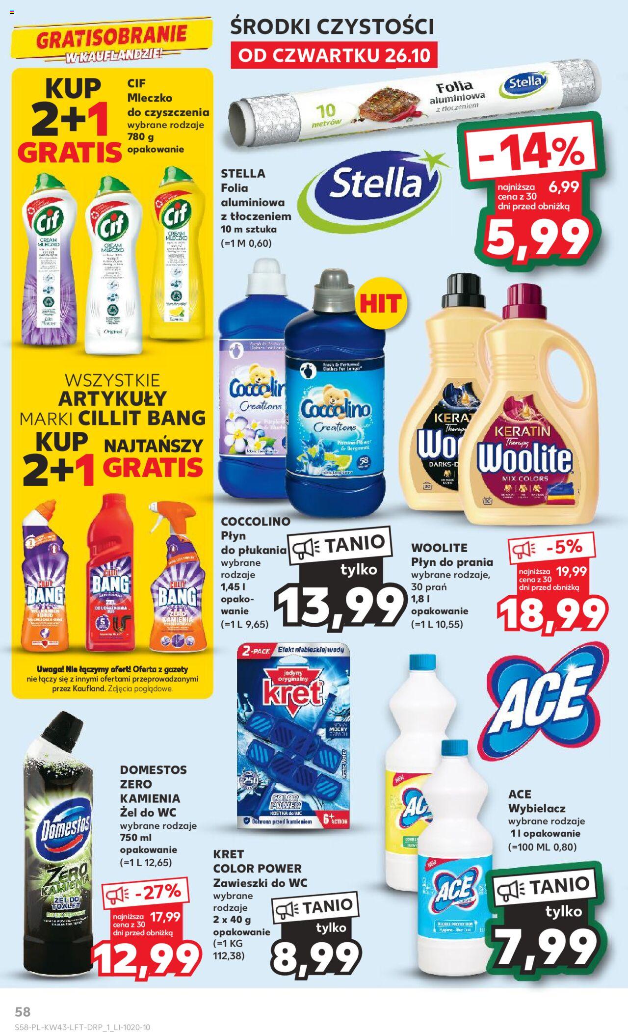 KAUFLAND gazetka ważna od 26.10.2023 do31.10.2023 strona 58