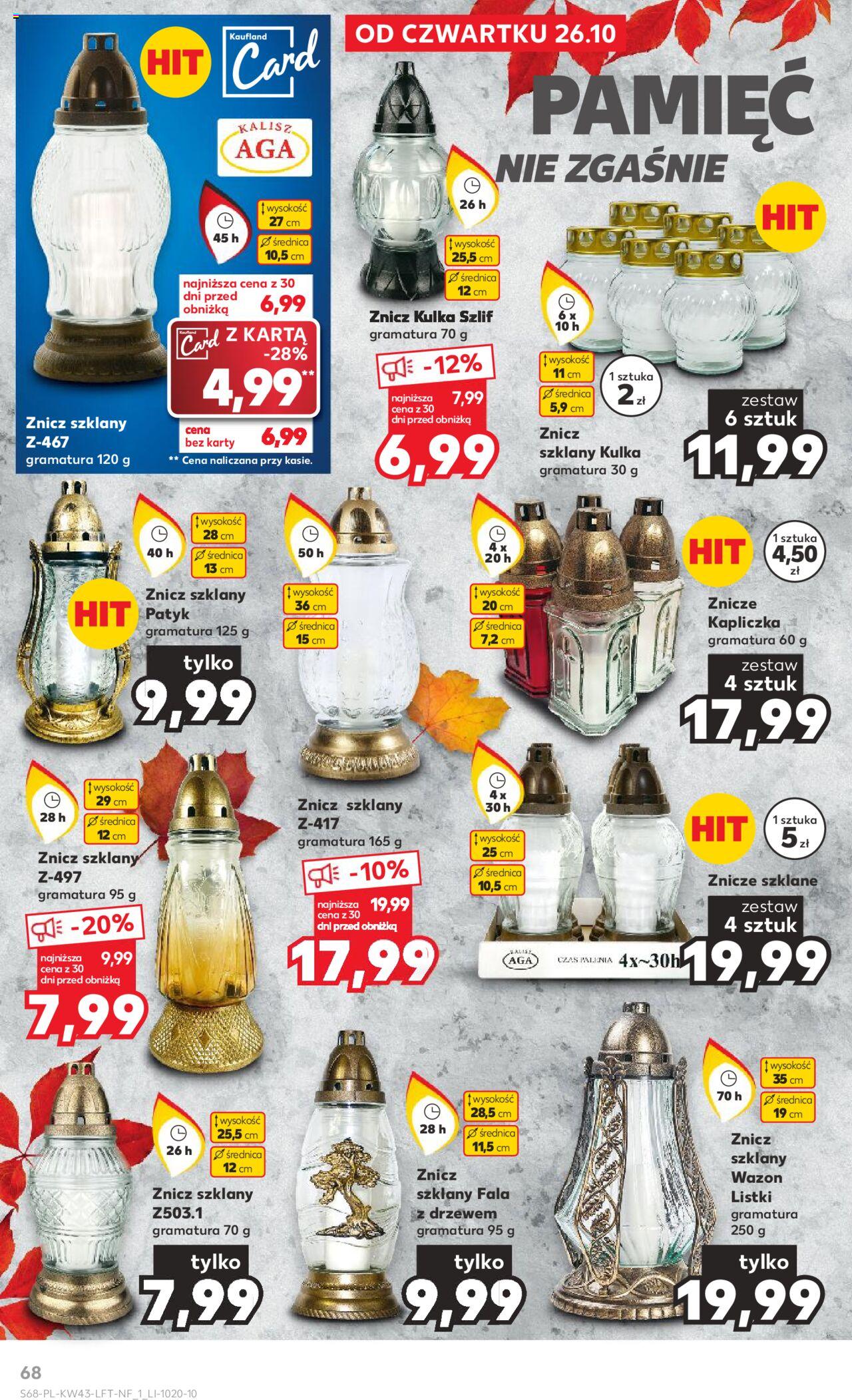 KAUFLAND gazetka ważna od 26.10.2023 do31.10.2023 strona 68
