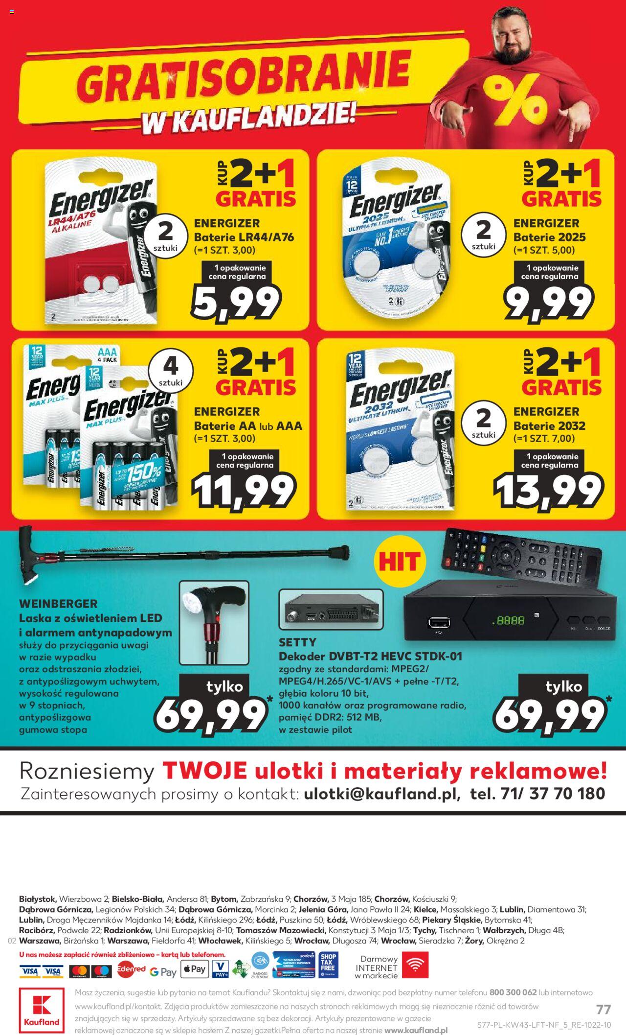 KAUFLAND gazetka ważna od 26.10.2023 do31.10.2023 strona 77