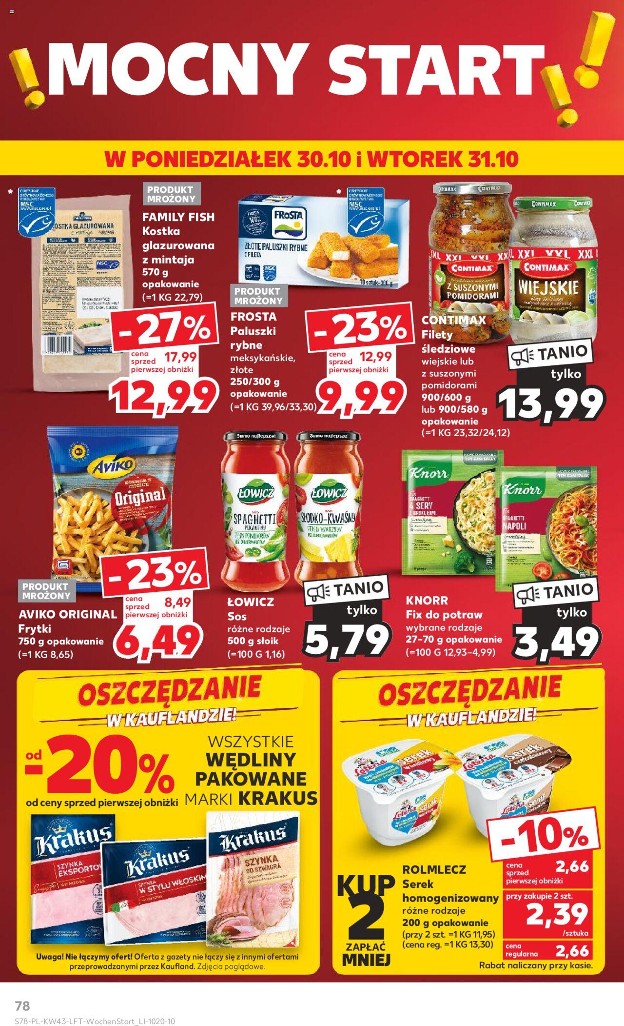KAUFLAND gazetka ważna od 26.10.2023 do31.10.2023 strona 78