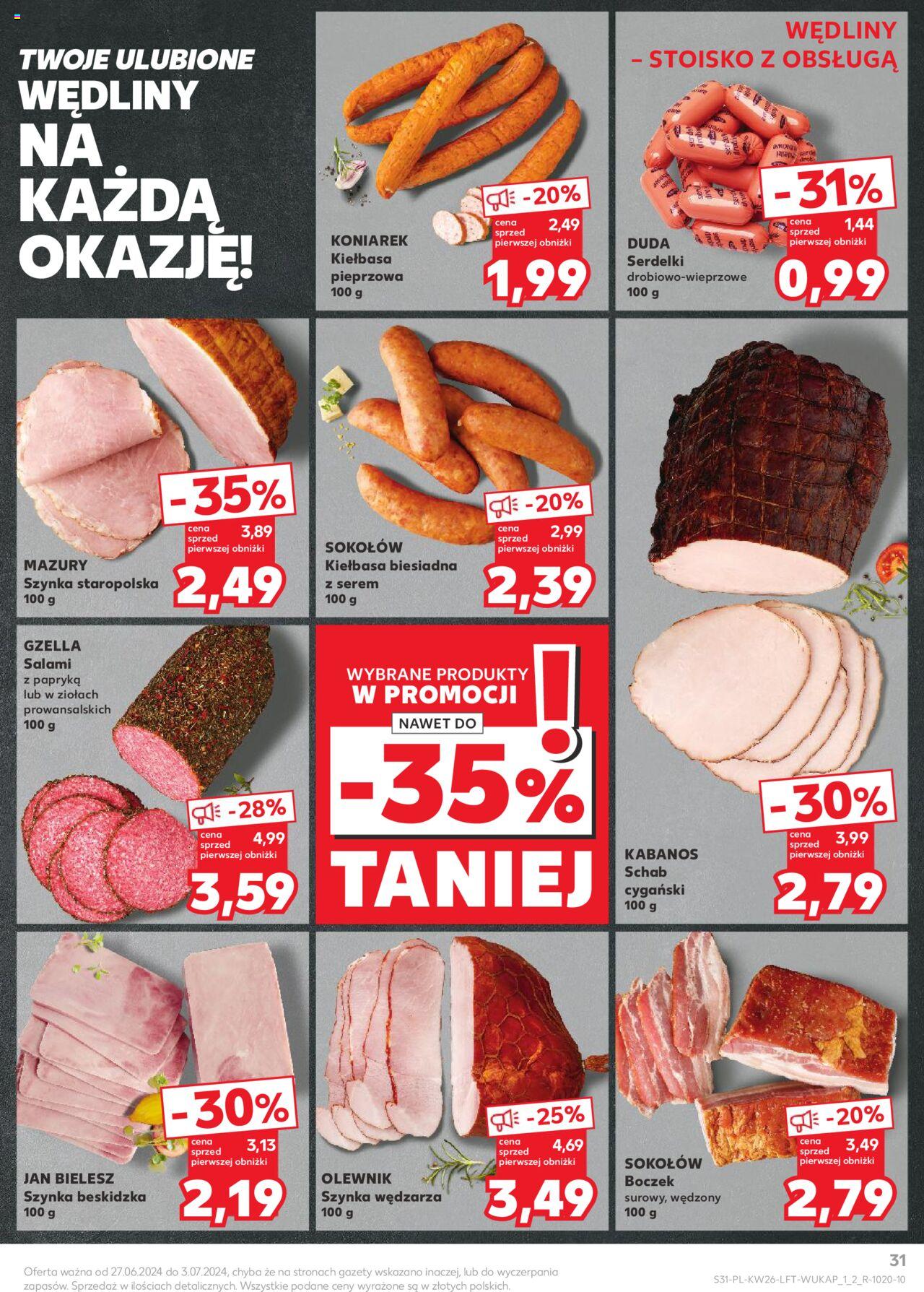 KAUFLAND gazetka ważna od 27.06.2024 do 03.07.2024 strona 31