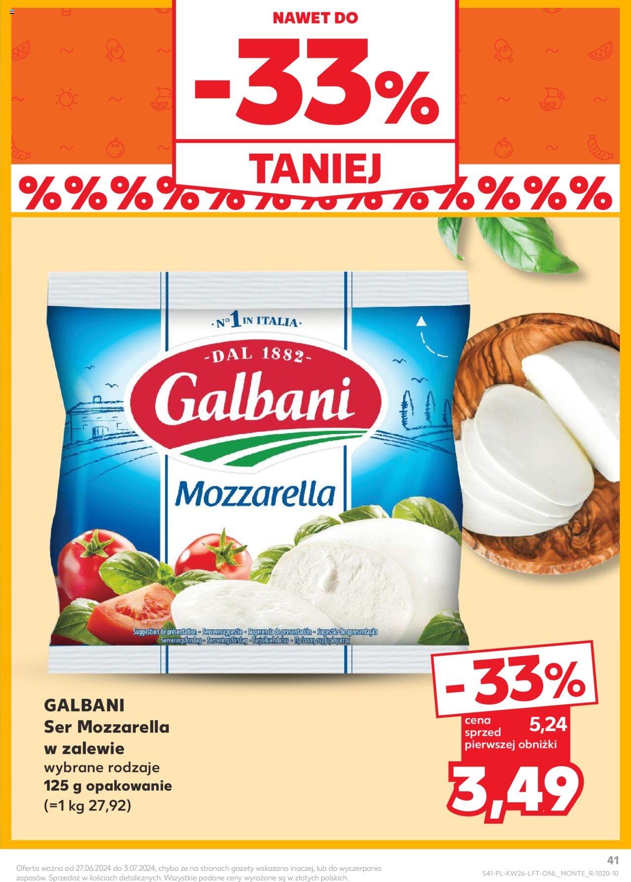 KAUFLAND gazetka ważna od 27.06.2024 do 03.07.2024 strona 41