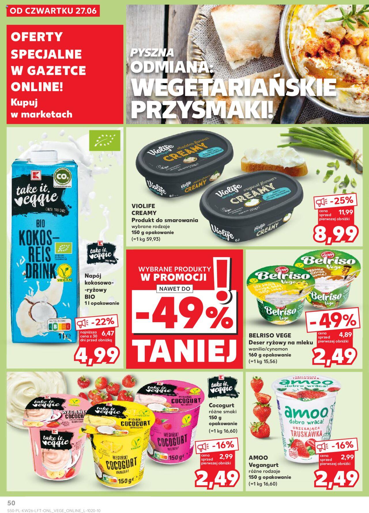 KAUFLAND gazetka ważna od 27.06.2024 do 03.07.2024 strona 50