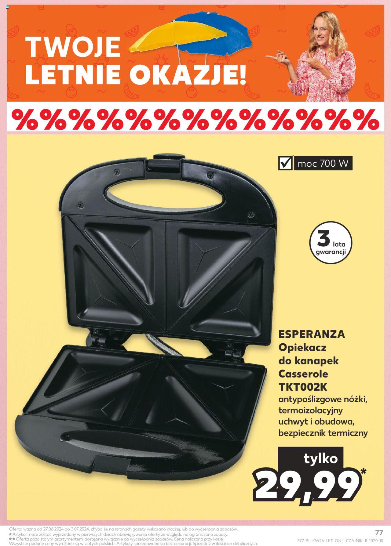KAUFLAND gazetka ważna od 27.06.2024 do 03.07.2024 strona 77
