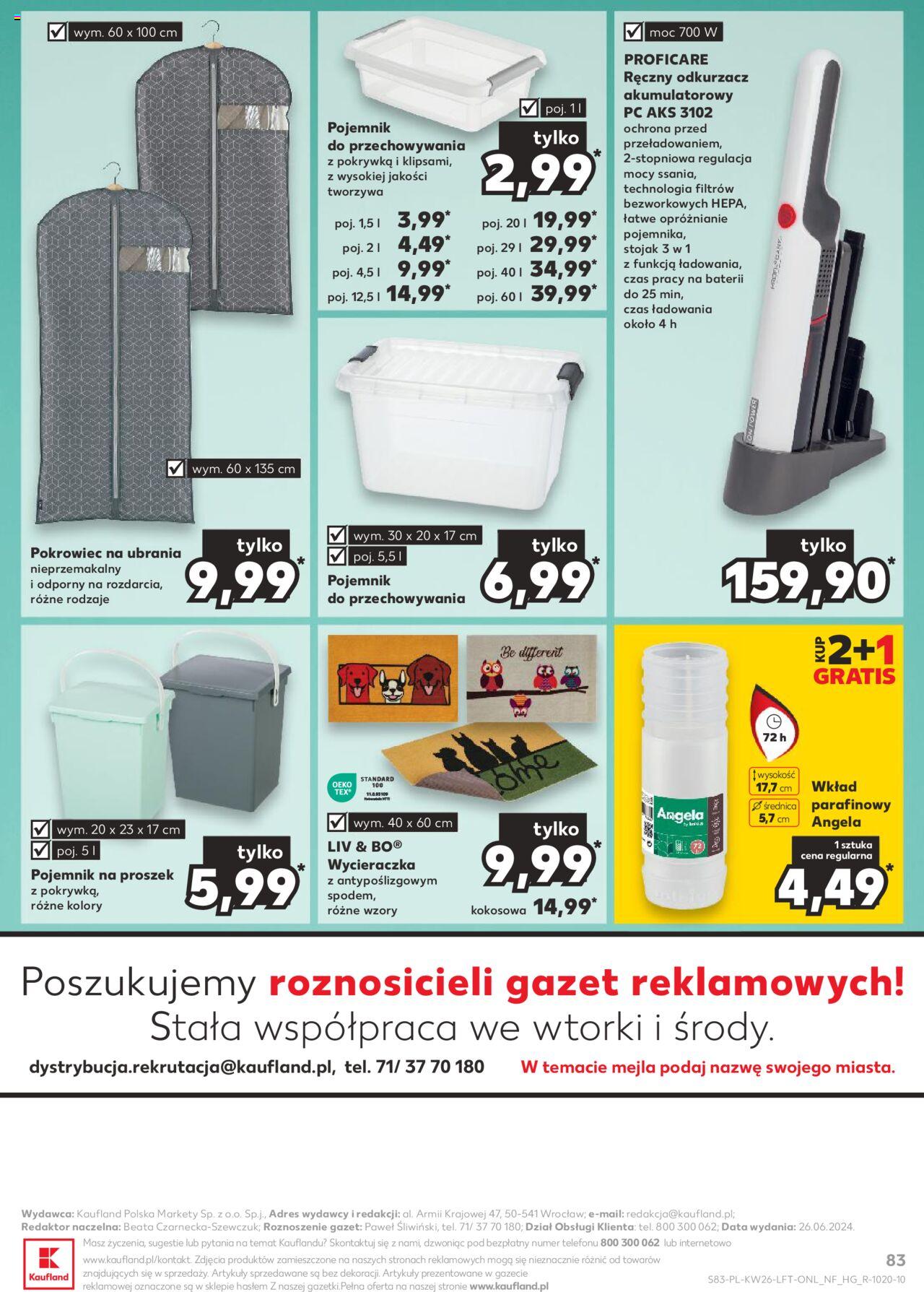 KAUFLAND gazetka ważna od 27.06.2024 do 03.07.2024 strona 83