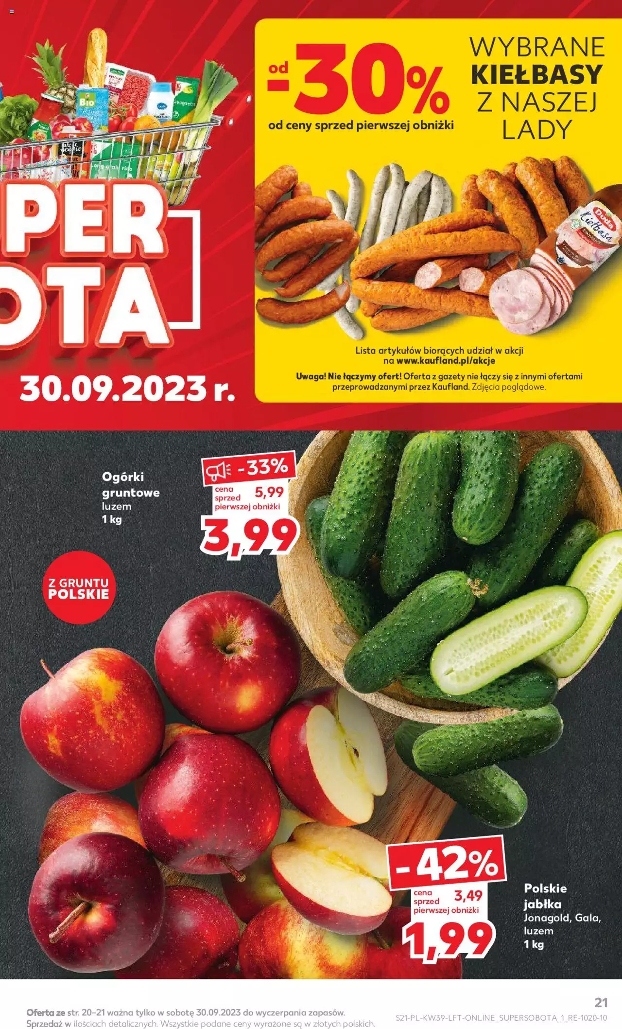 KAUFLAND gazetka ważna od  28.09.2023 do 04.10.2023 strona 21