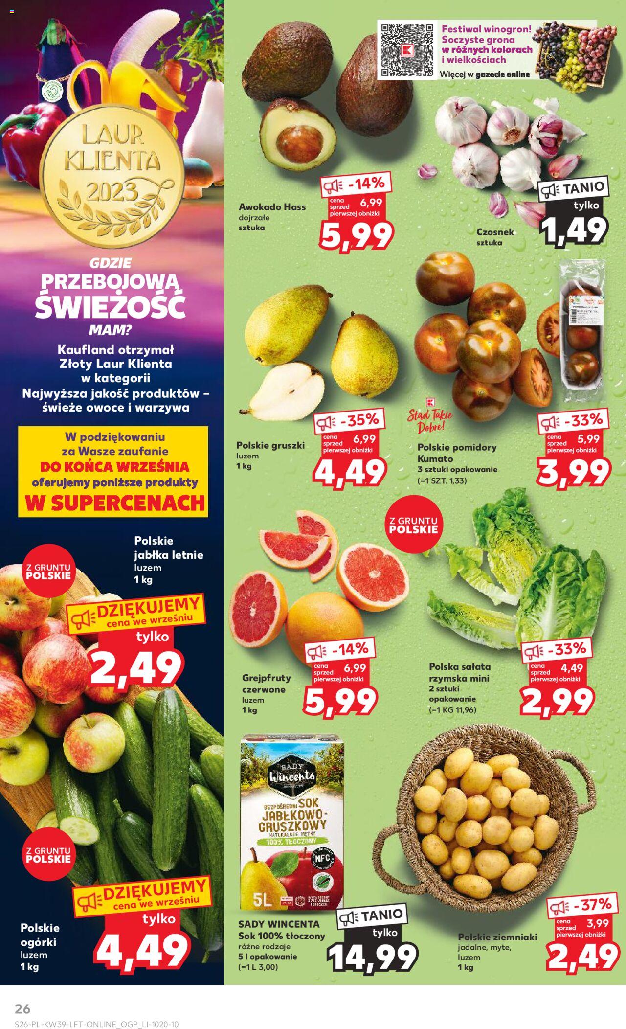 KAUFLAND gazetka ważna od  28.09.2023 do 04.10.2023 strona 26