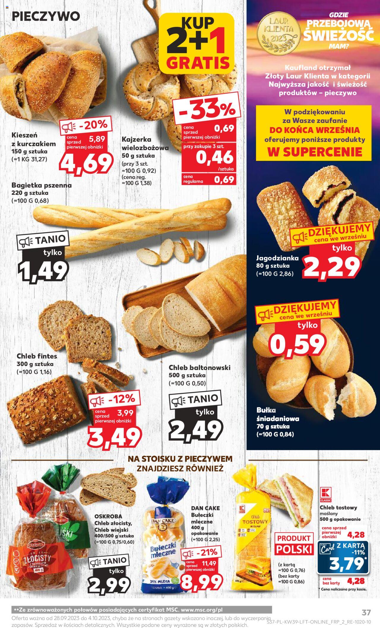 KAUFLAND gazetka ważna od  28.09.2023 do 04.10.2023 strona 37