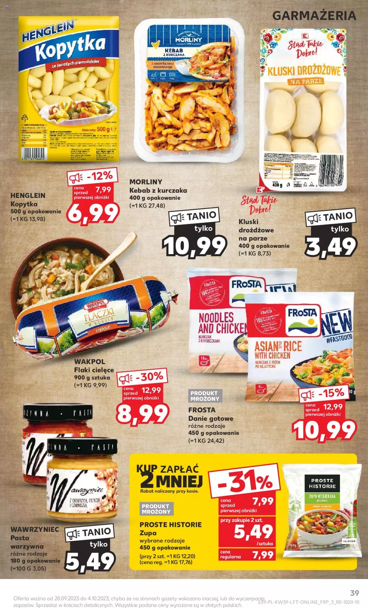 KAUFLAND gazetka ważna od  28.09.2023 do 04.10.2023 strona 39