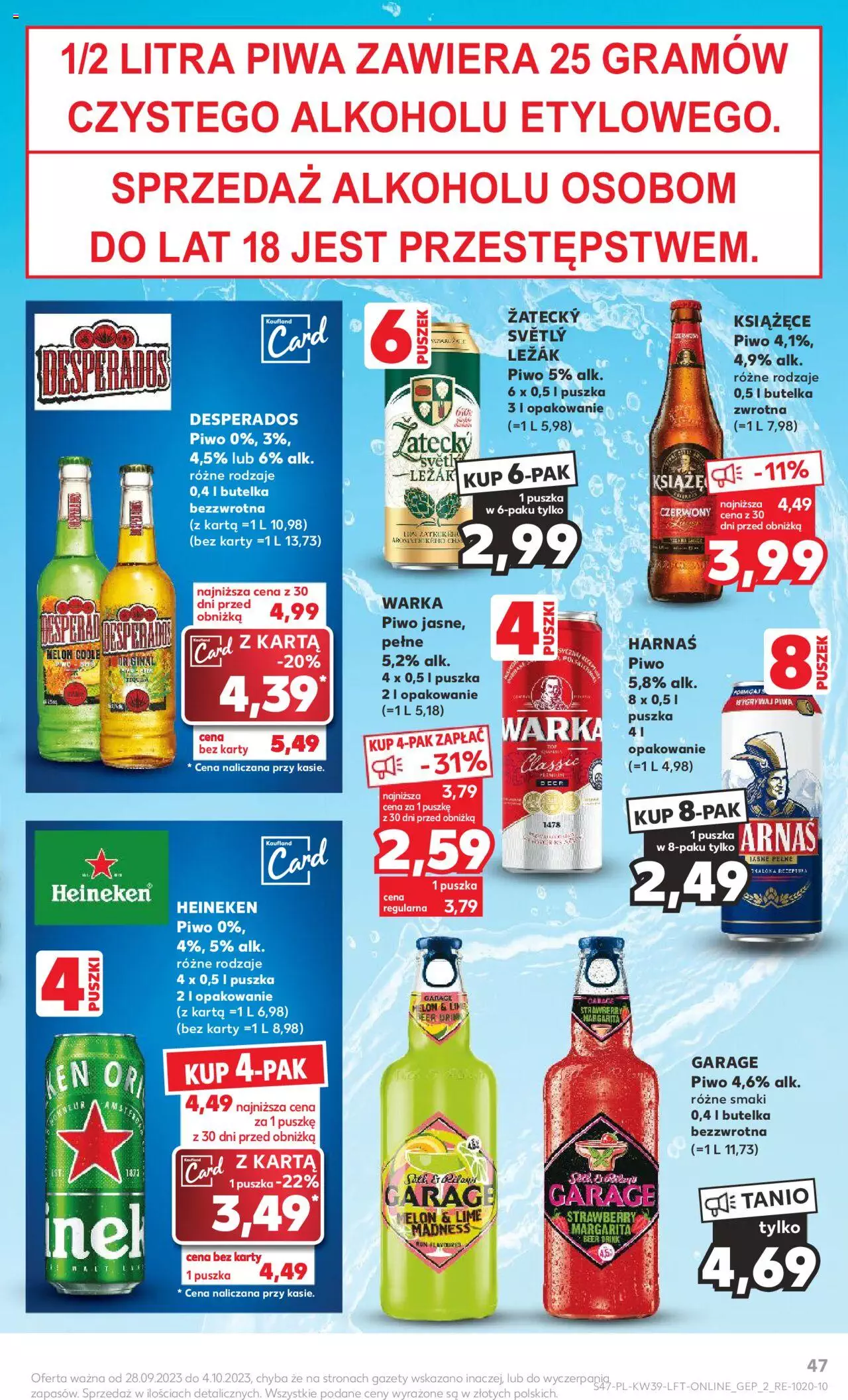 KAUFLAND gazetka ważna od  28.09.2023 do 04.10.2023 strona 47