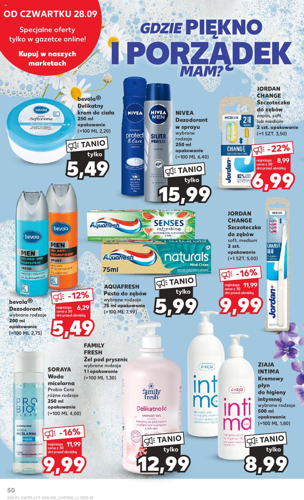 KAUFLAND gazetka ważna od  28.09.2023 do 04.10.2023 strona 50