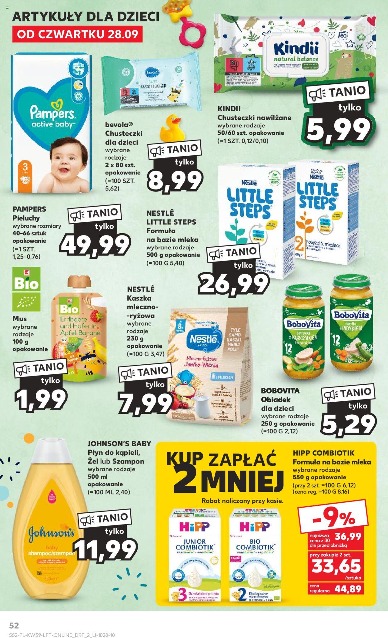KAUFLAND gazetka ważna od  28.09.2023 do 04.10.2023 strona 52