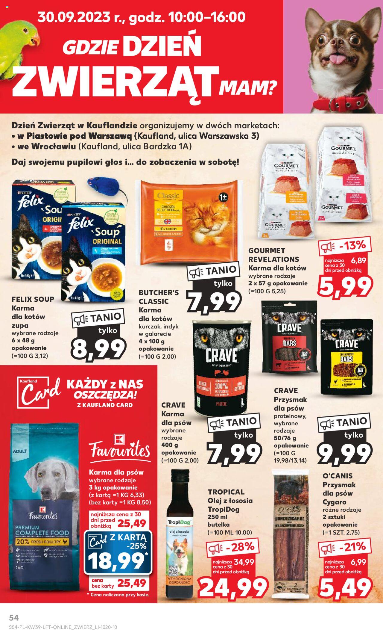 KAUFLAND gazetka ważna od  28.09.2023 do 04.10.2023 strona 54