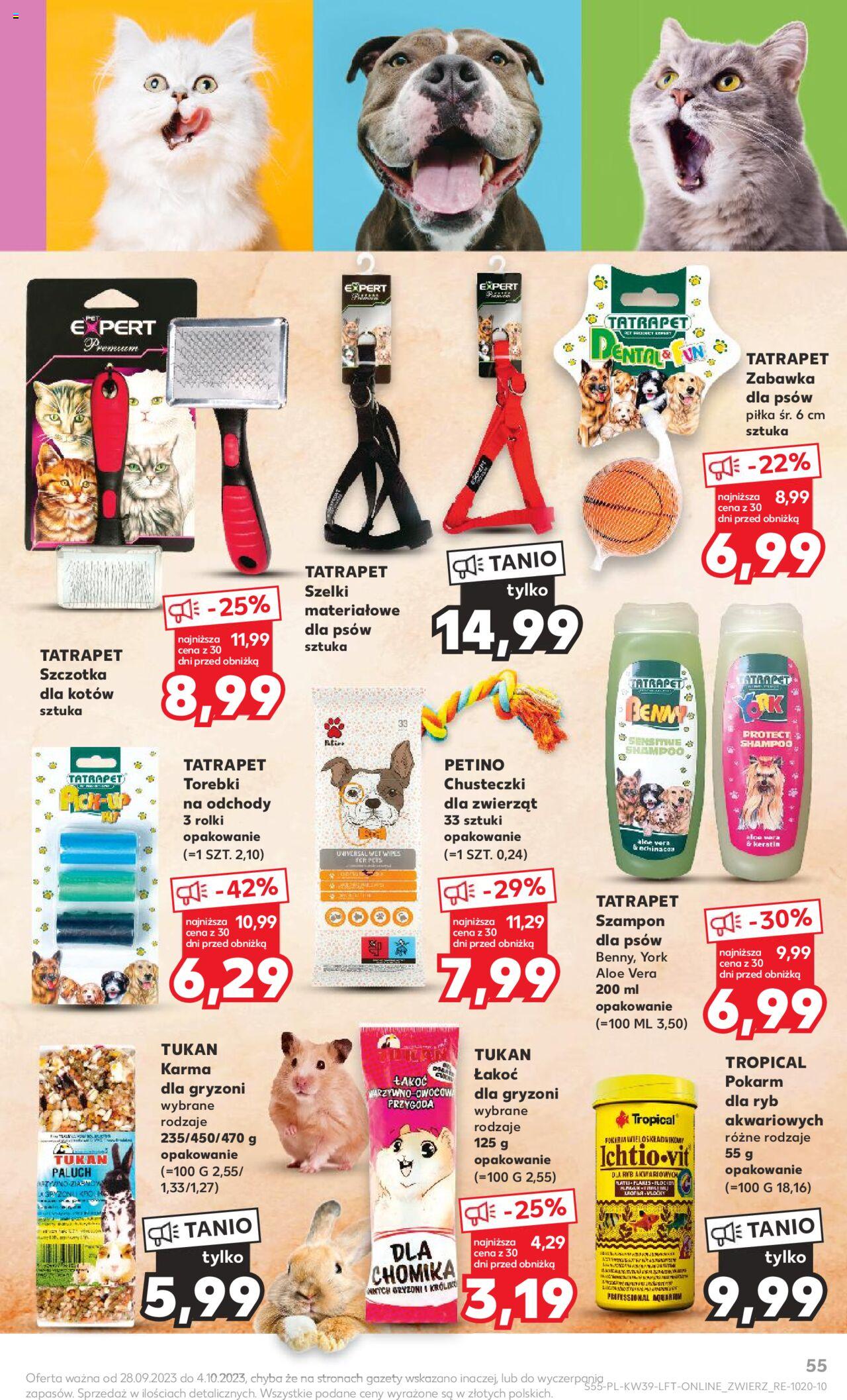 KAUFLAND gazetka ważna od  28.09.2023 do 04.10.2023 strona 55